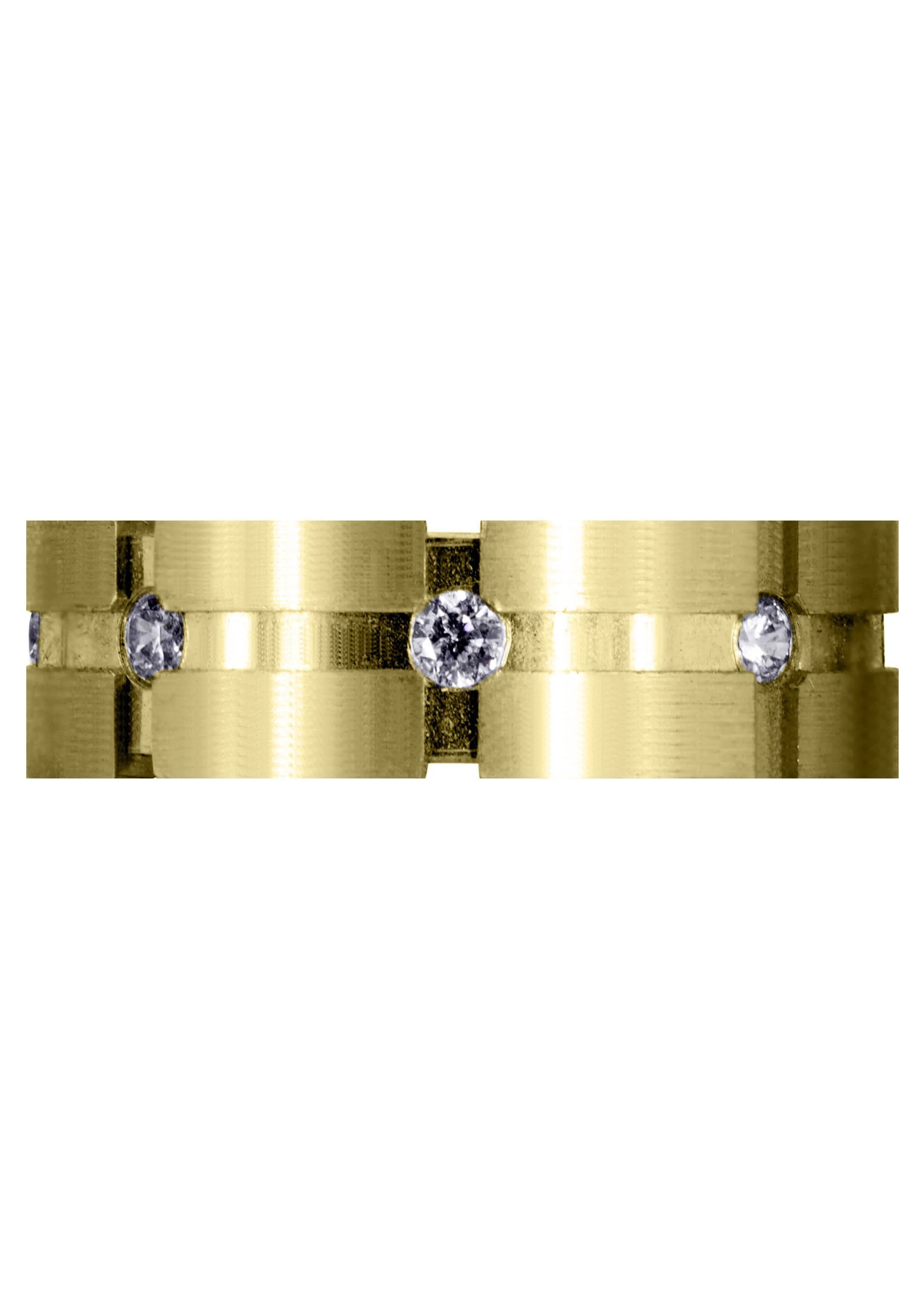 Yellow Gold Classic Diamond Mens Engagement Ring | 0.4 Carats (Charlie) - Image 2