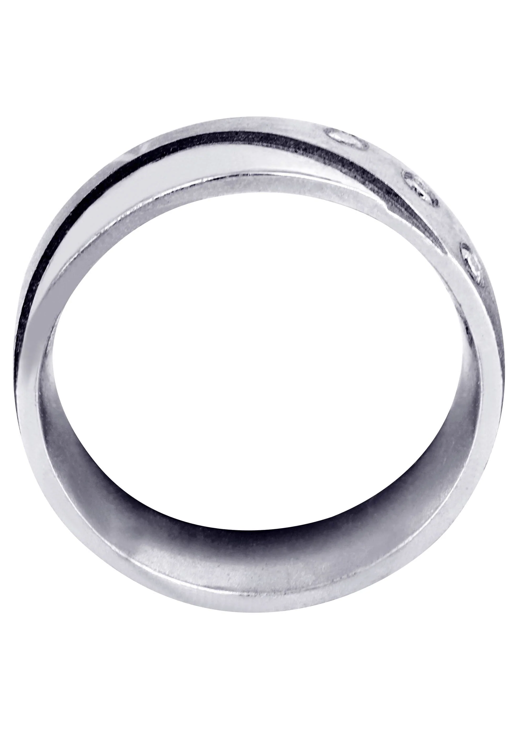 Contemporary Diamond Mens Engagement Ring | 0.09 Carats (Tanner) - Image 3