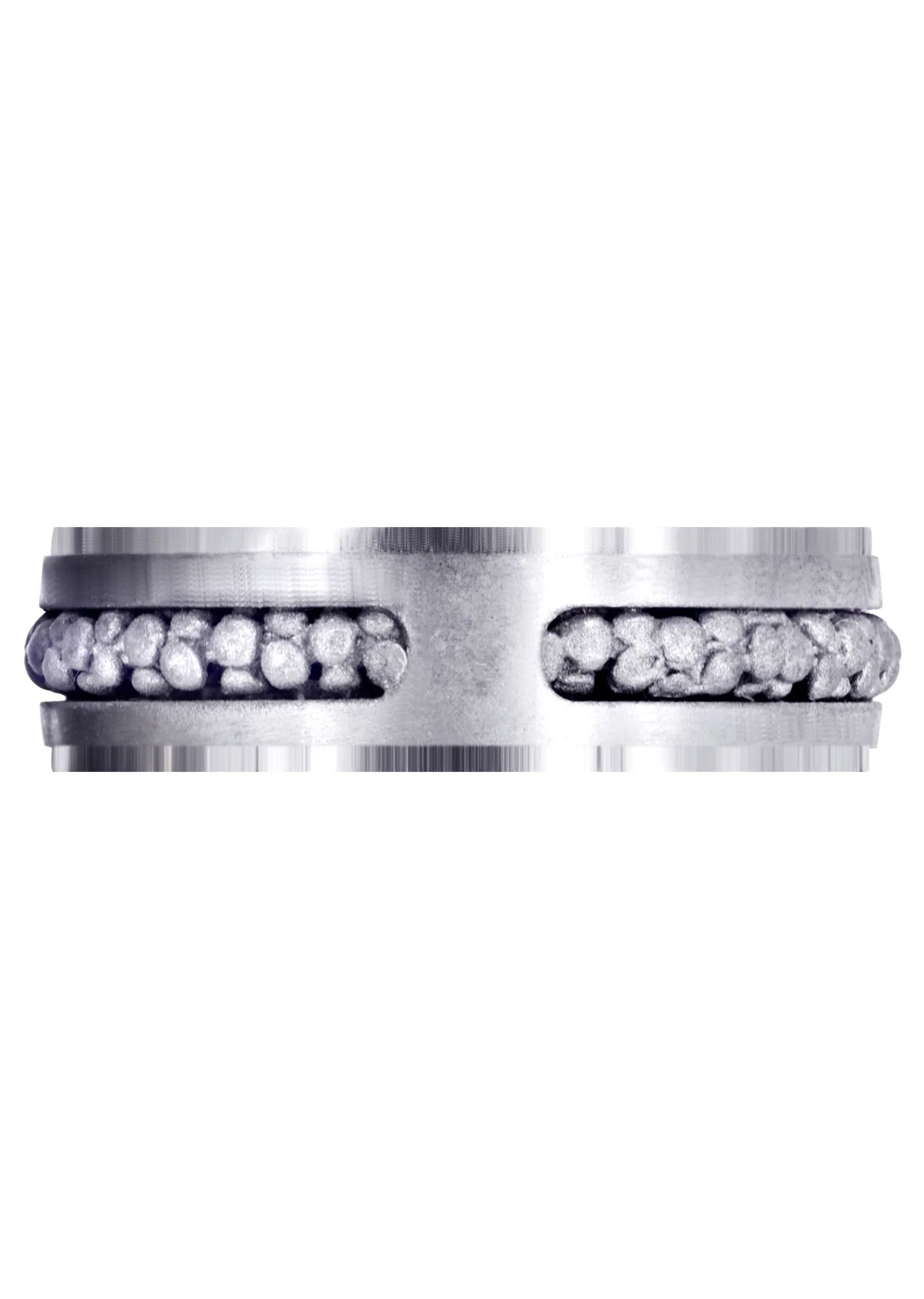 Contemporary Mens Wedding Band | Satin Finish (Paul) - Image 2
