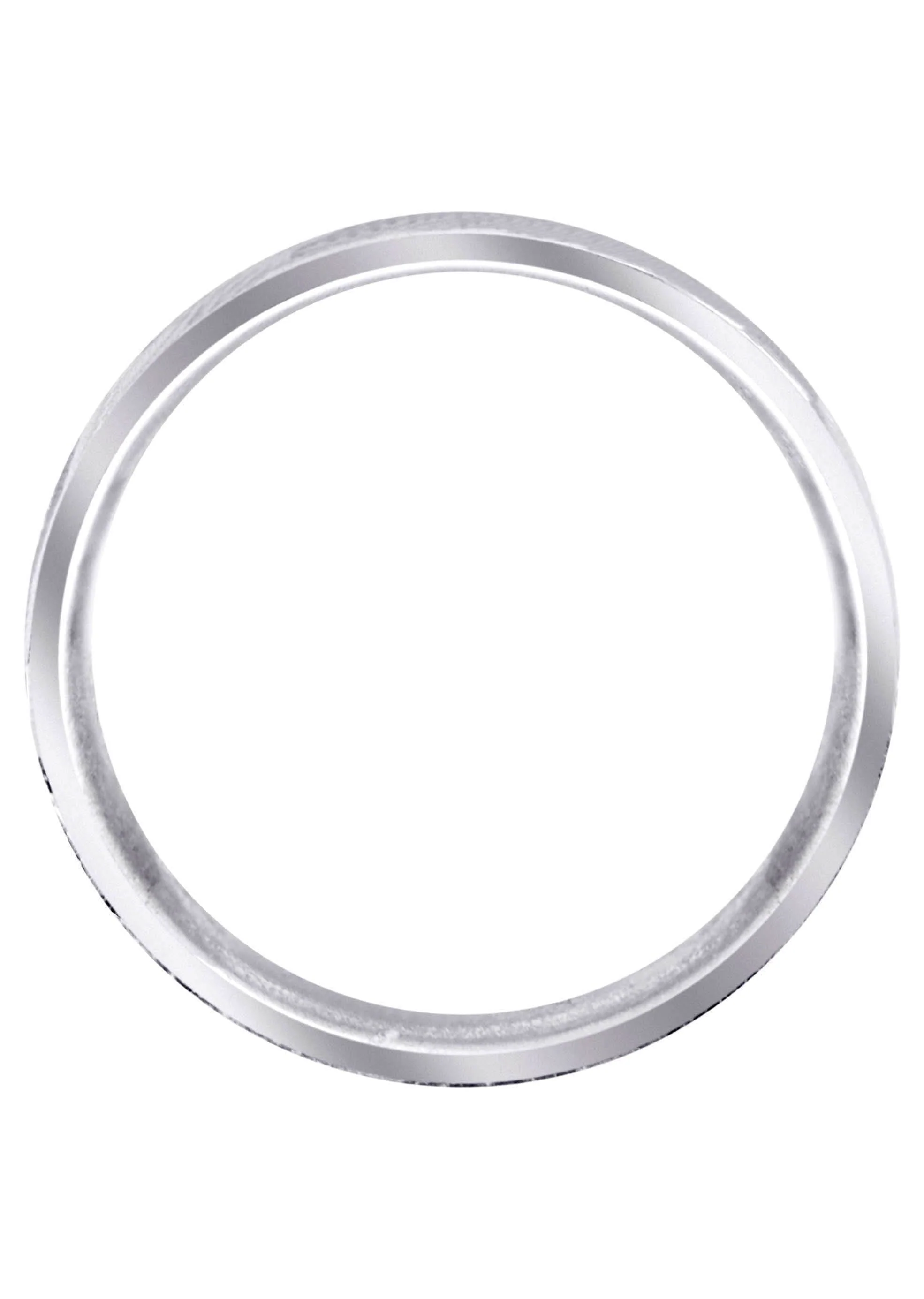Contemporary Mens Wedding Band | Satin Finish (Zayden) - Image 3