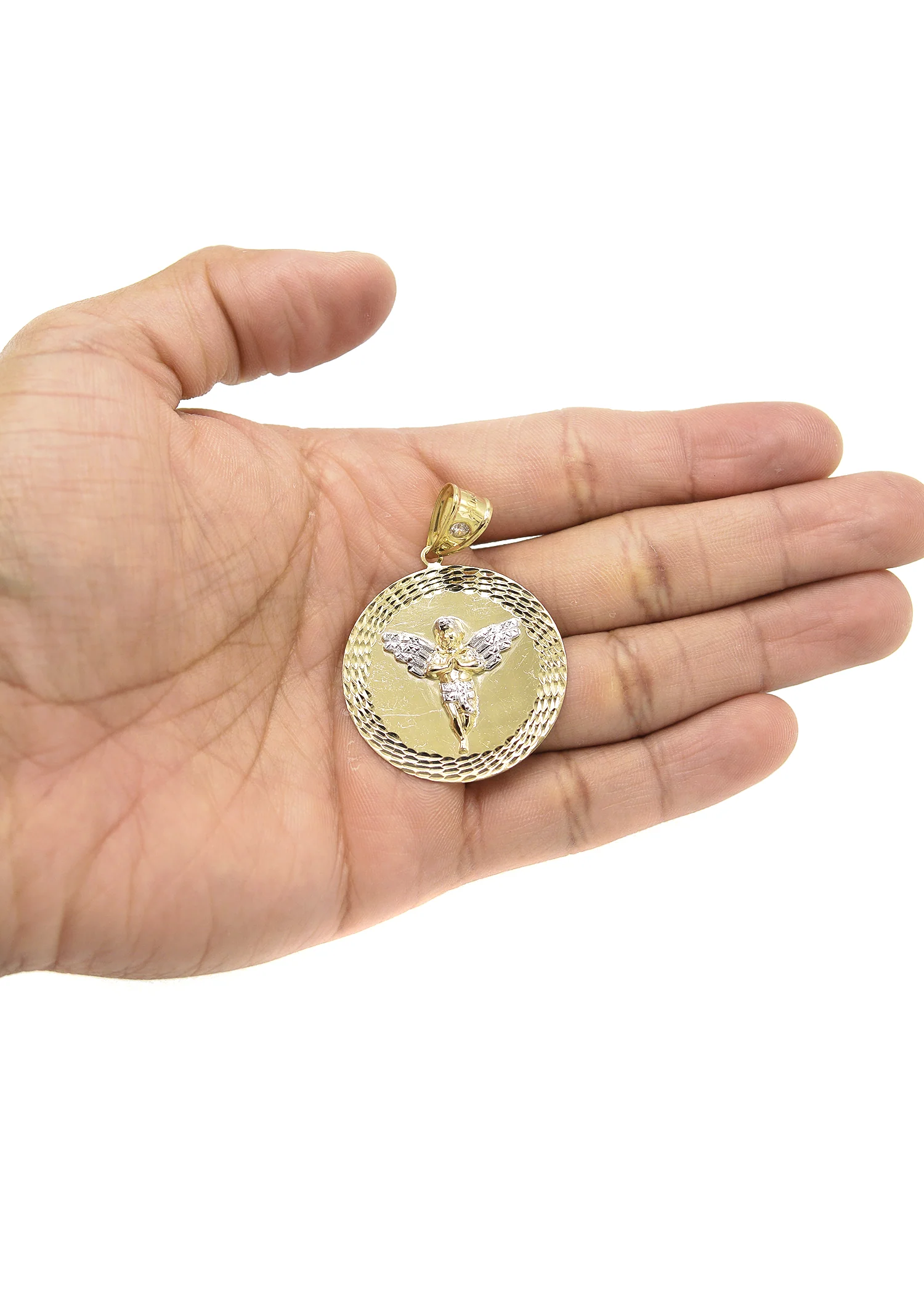 10K Gold Angel Pendant | 5.3 Grams - Image 3