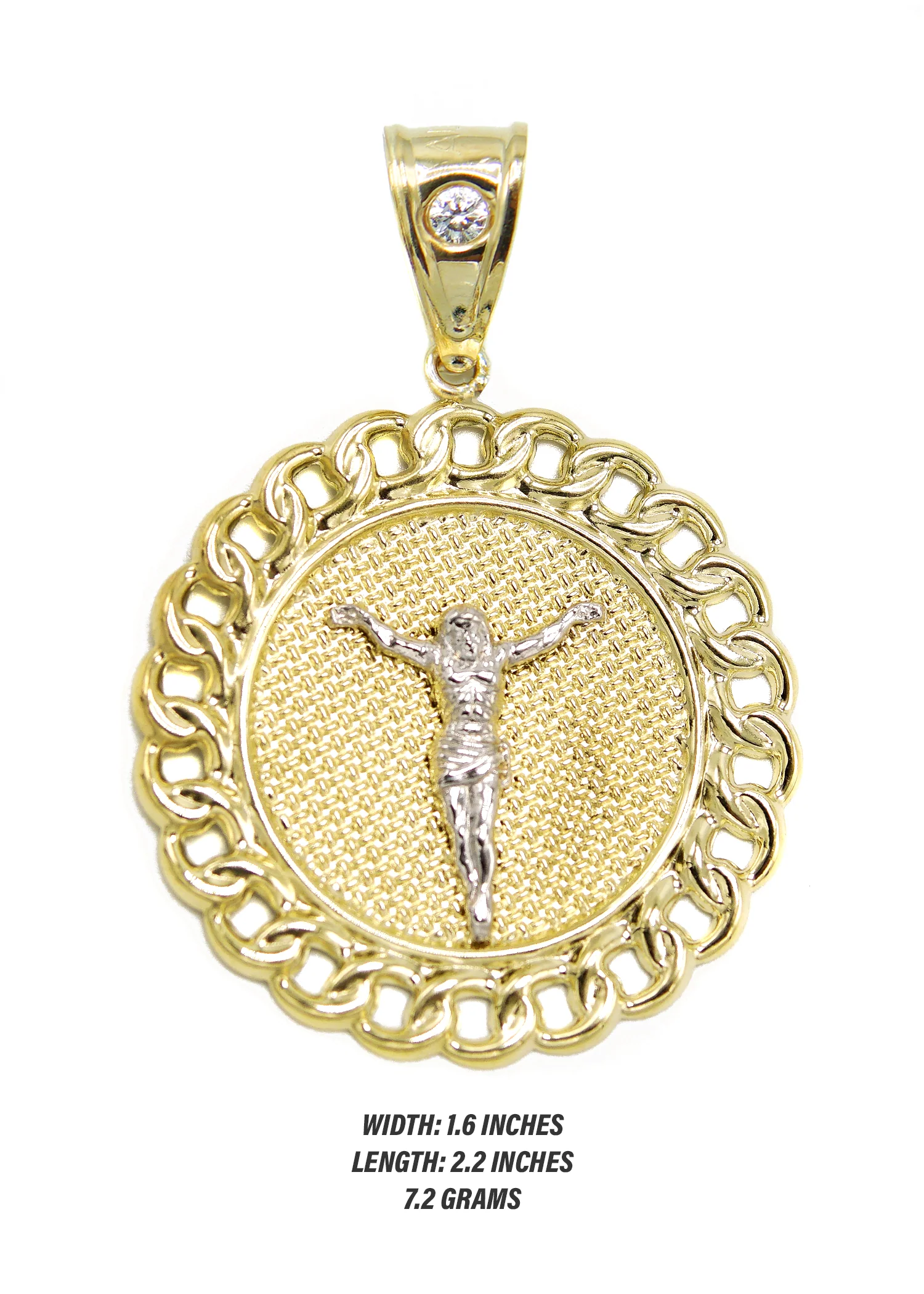 10K Gold Jesus Pendant | 7.2 Grams - Image 2