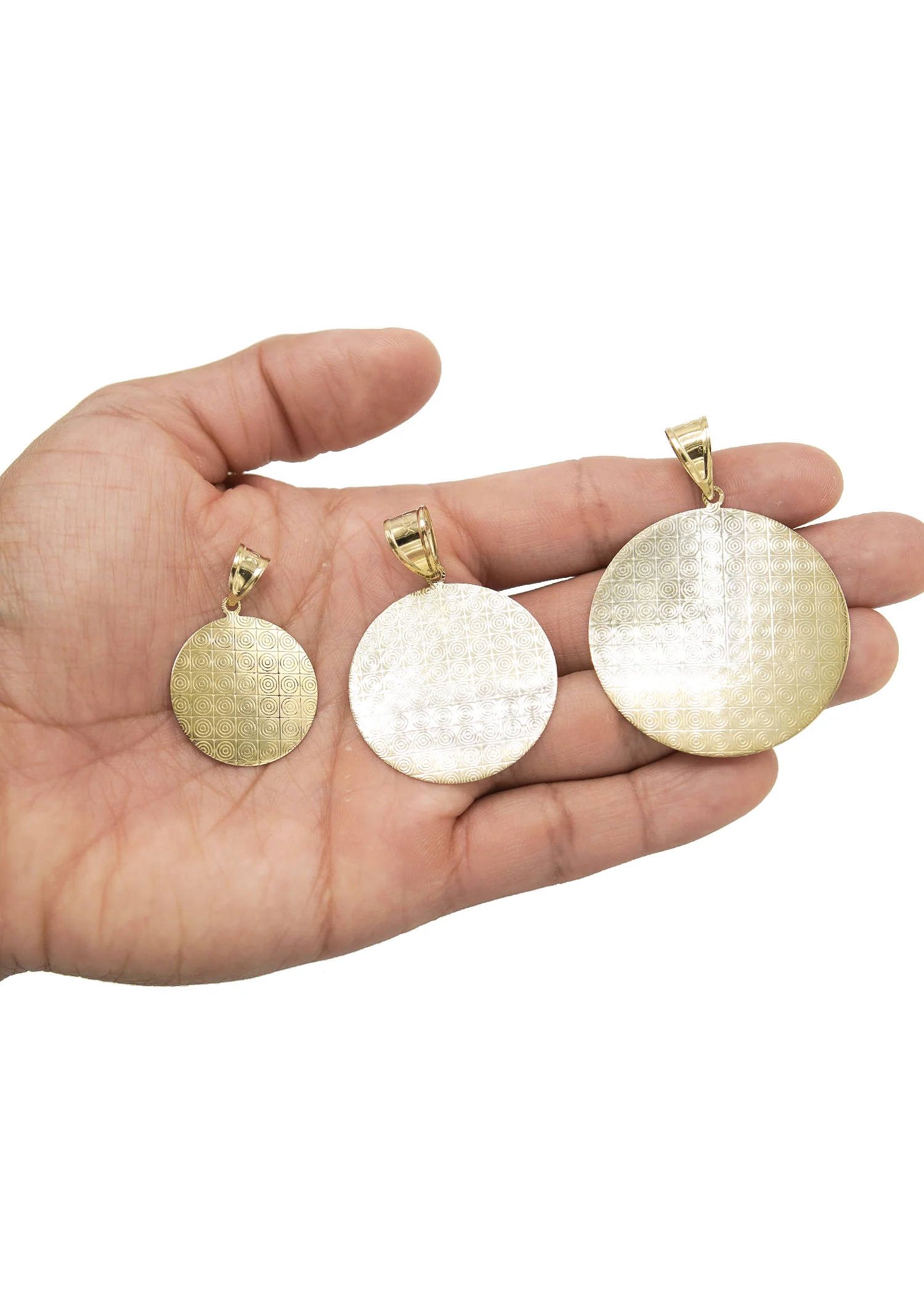 10K Gold Last Supper Pendant | Customizable Size - Image 4