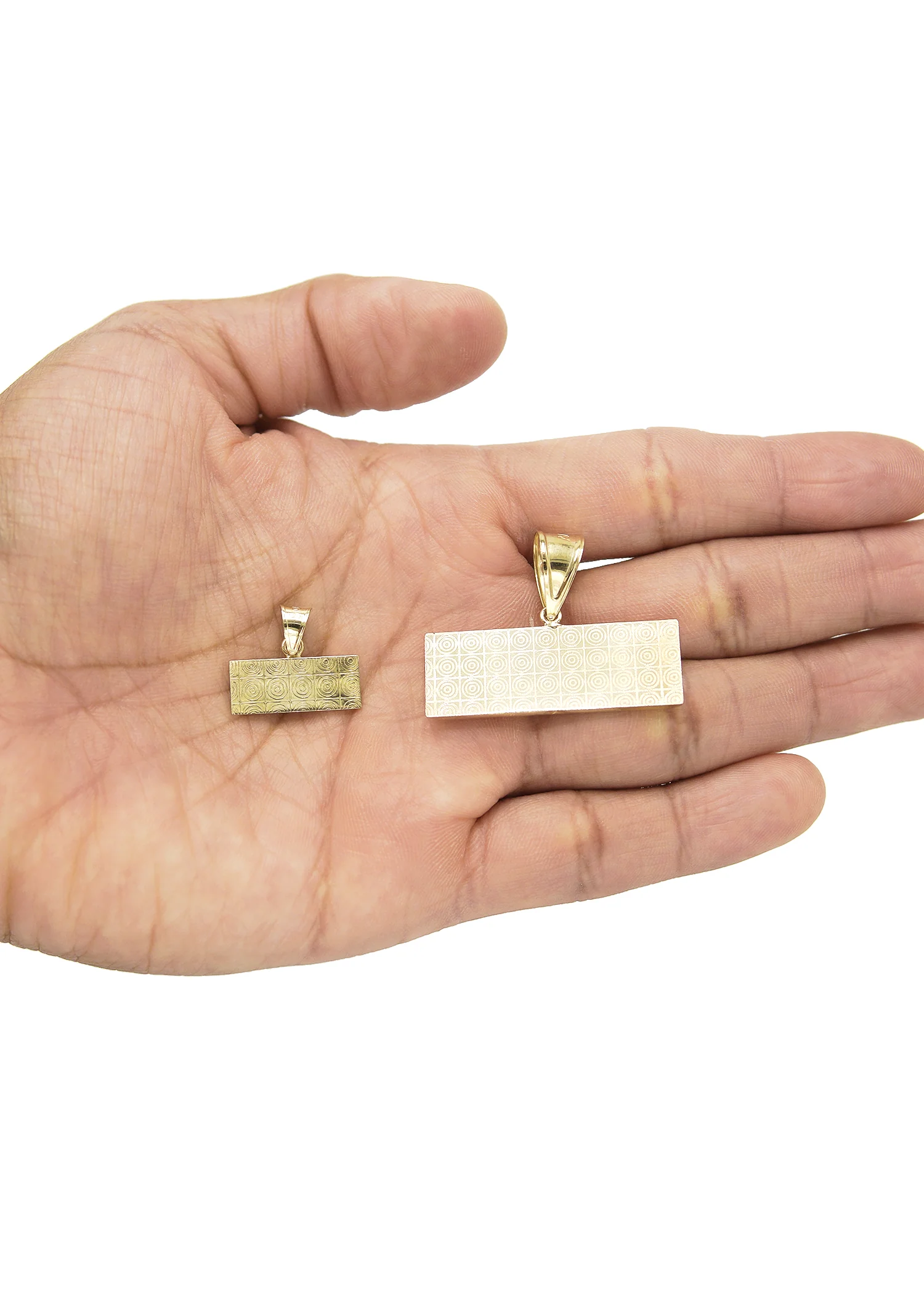 10K Gold Last Supper Pendant | Customizable Size - Image 4