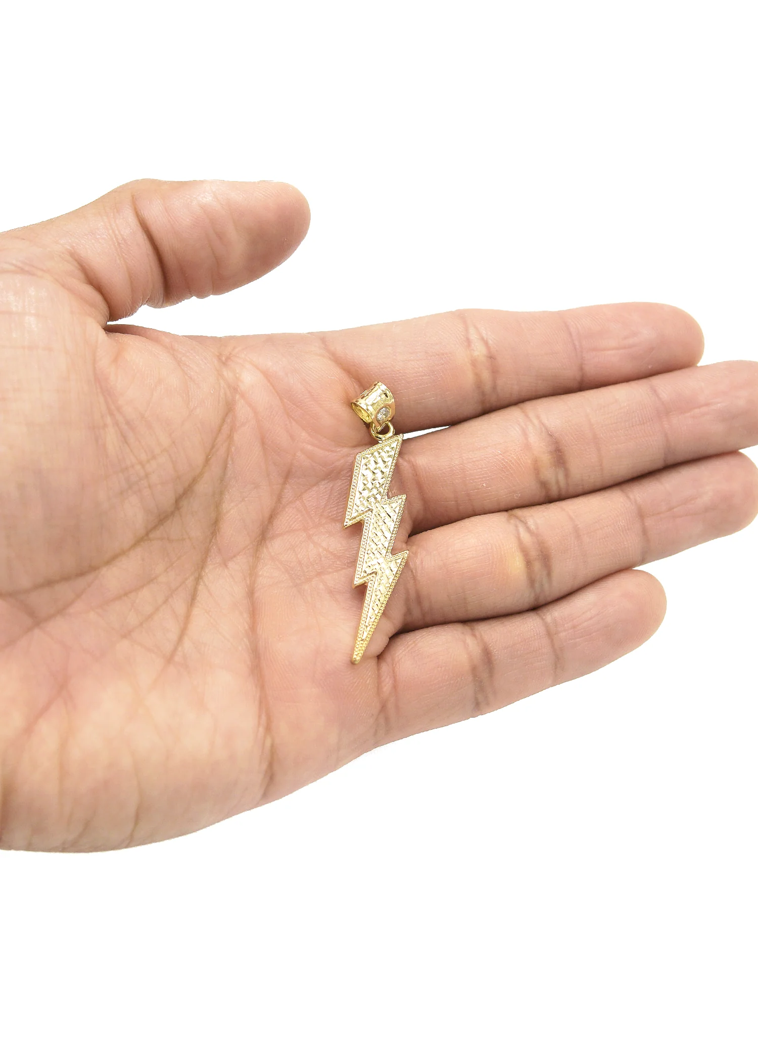 10K Gold Ray Pendant | 1.4 Grams - Image 3