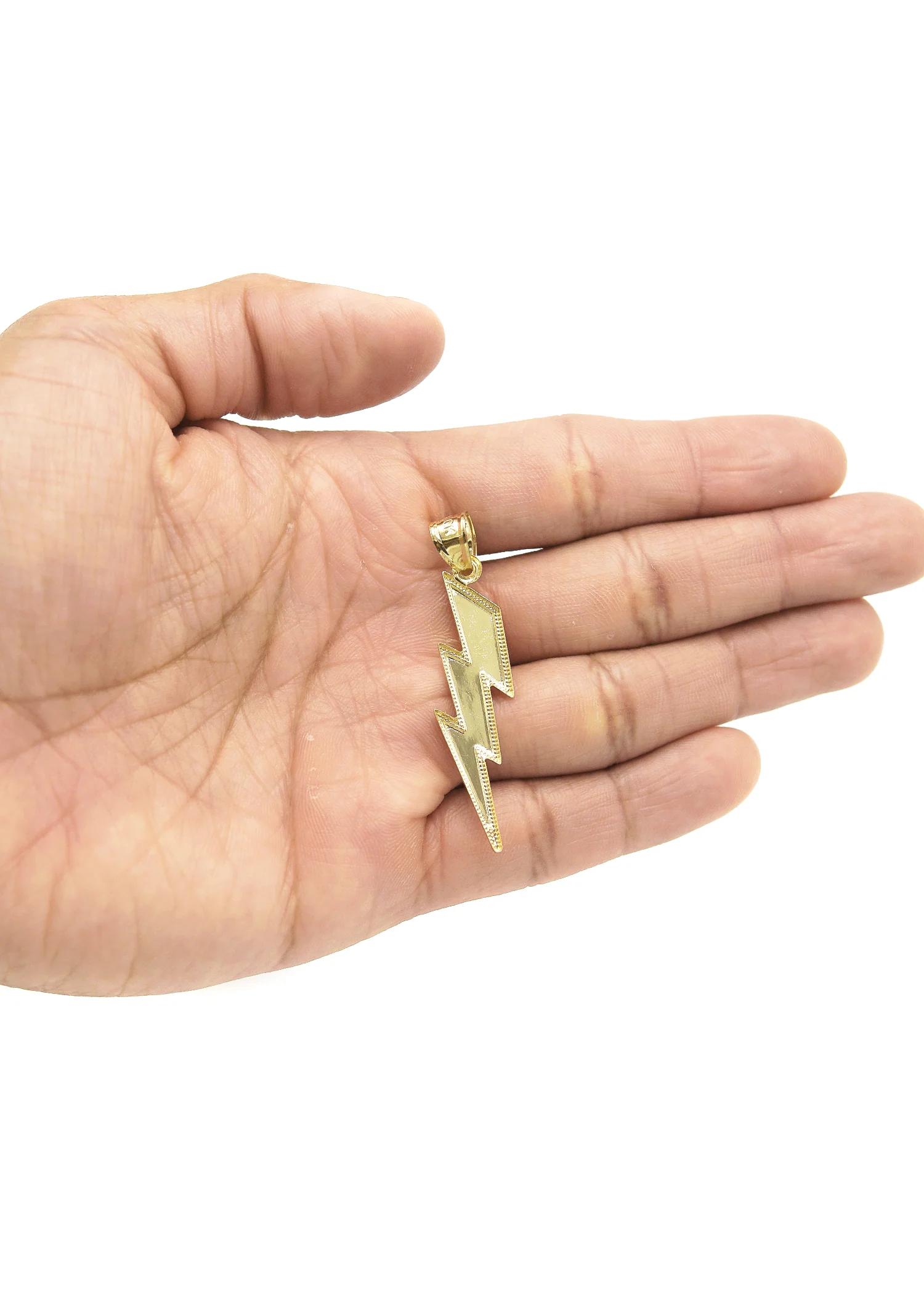 10K Gold Ray Pendant | 1.4 Grams - Image 4