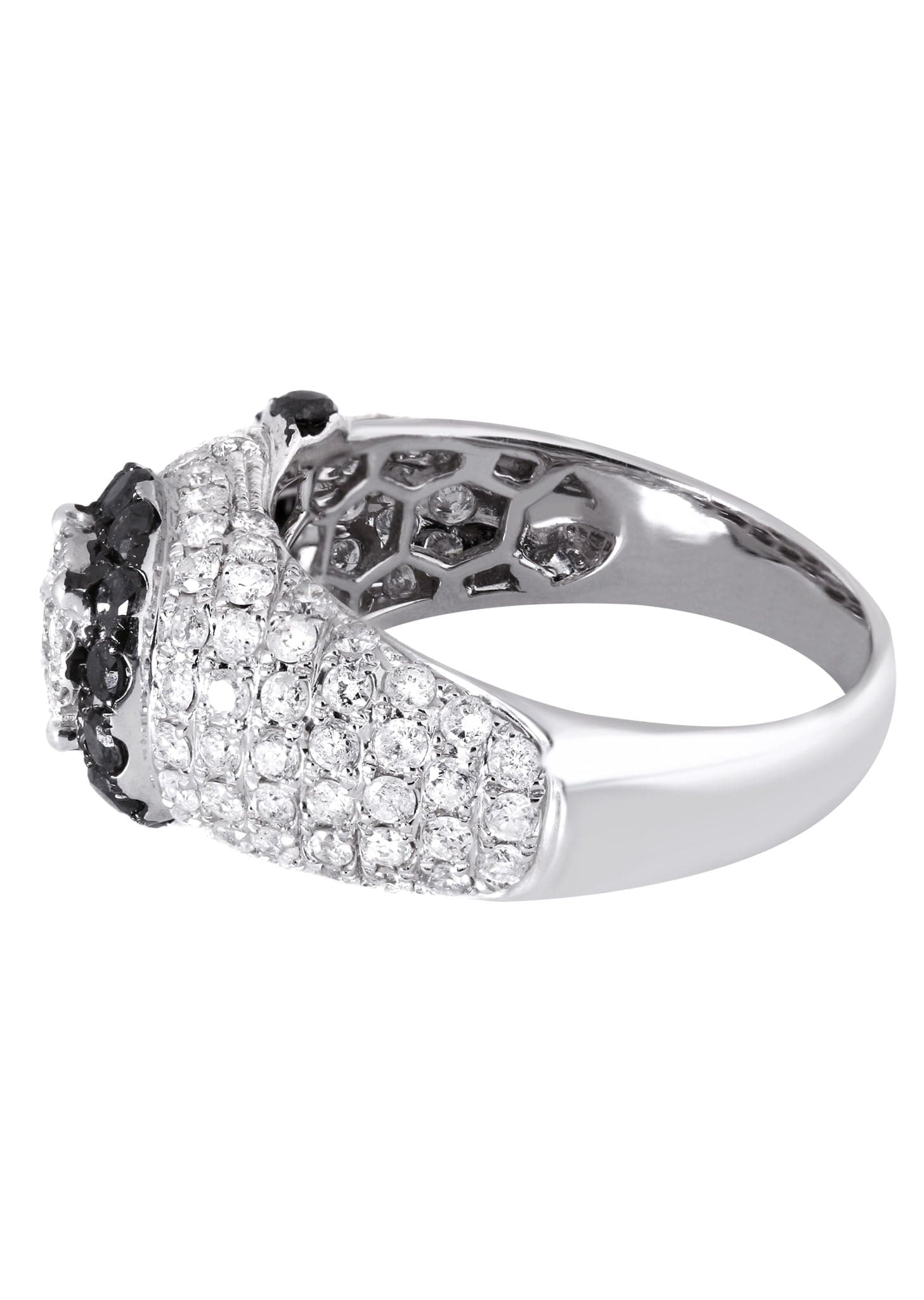 14K Ladies Black Diamond Cocktail Ring | 2.06 Carats | 5.83 Grams - Image 2