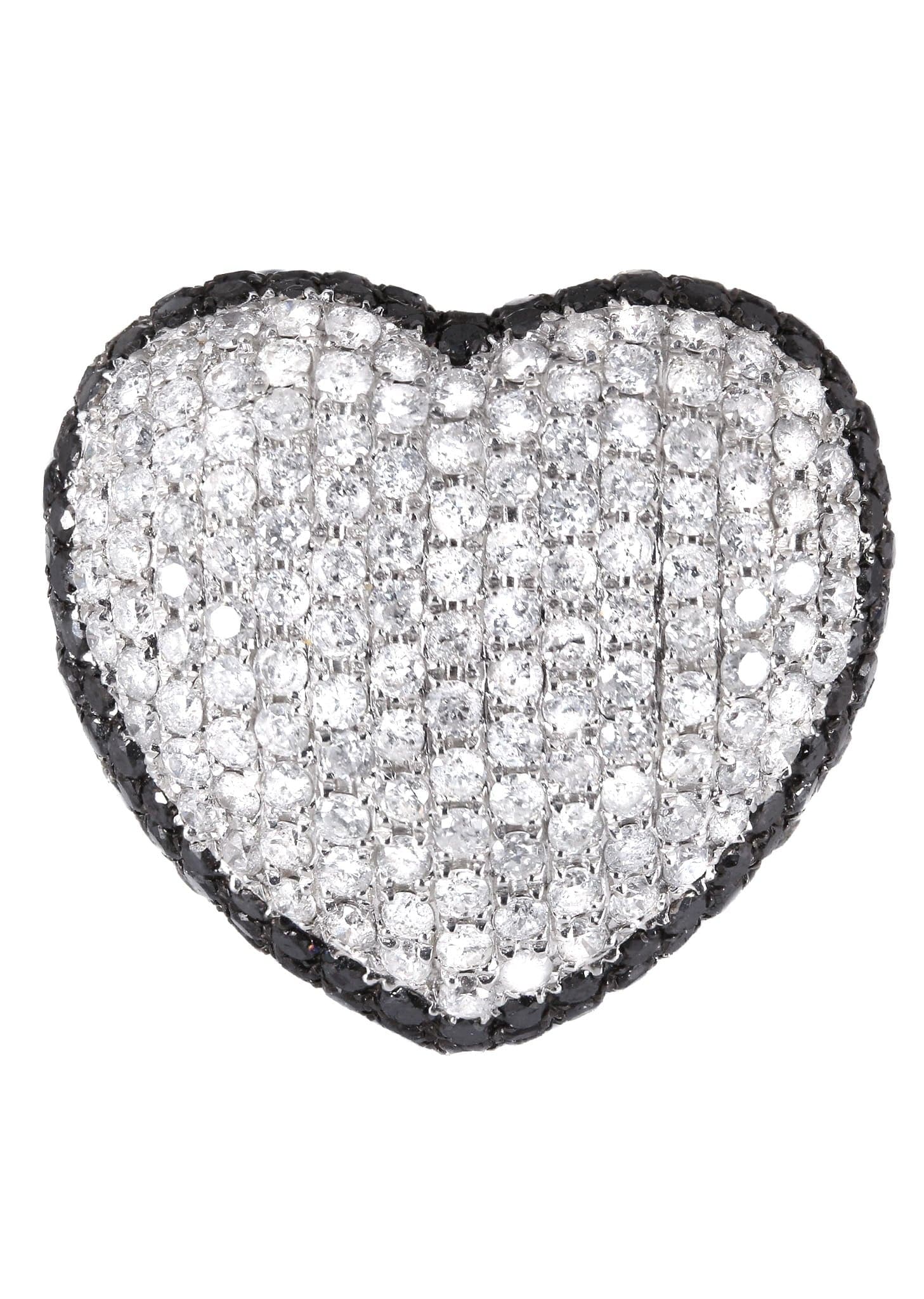 14K Ladies Black Diamond Cocktail Ring | 4.65 Carats | 11.12 Grams