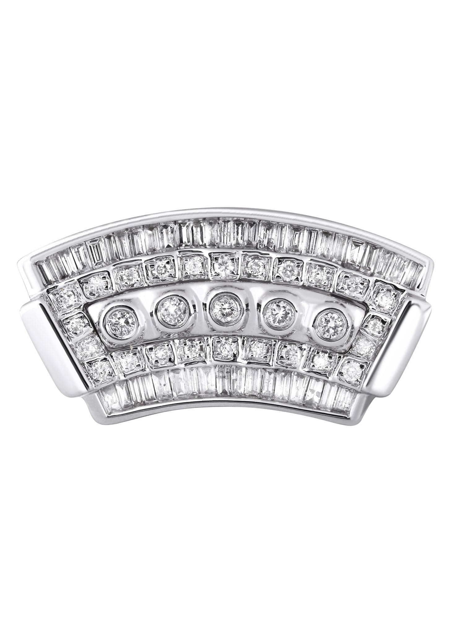 14K Ladies Diamond Cocktail Ring | 0.84 Carats | 9.28 Grams