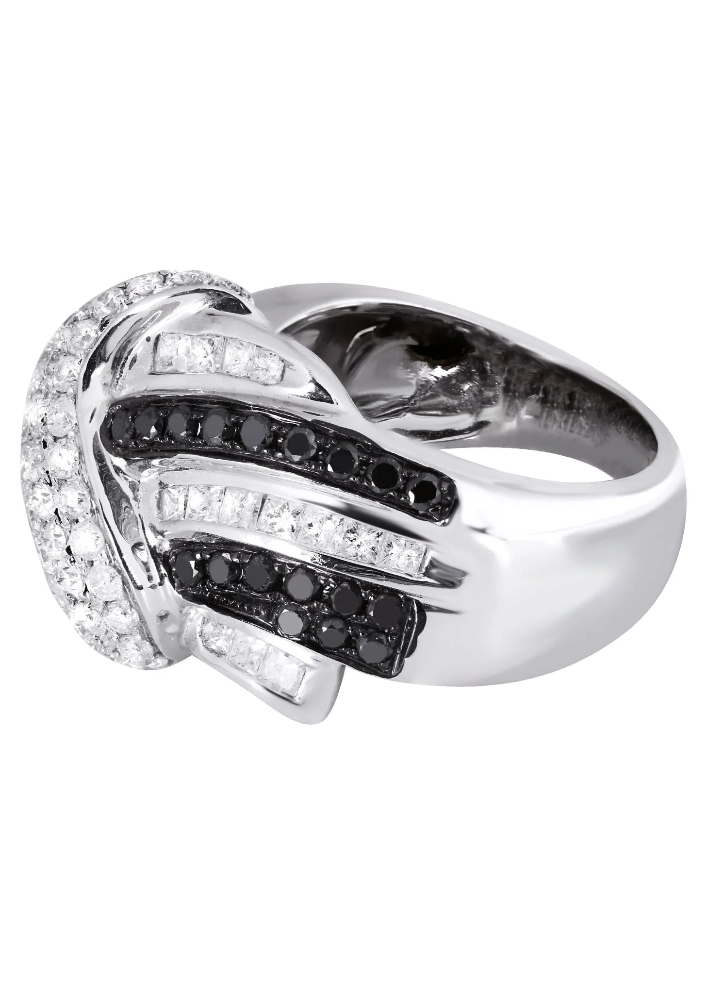 14K Ladies Black Diamond Cocktail Ring | 2.13 Carats | 12.33 Grams - Image 2
