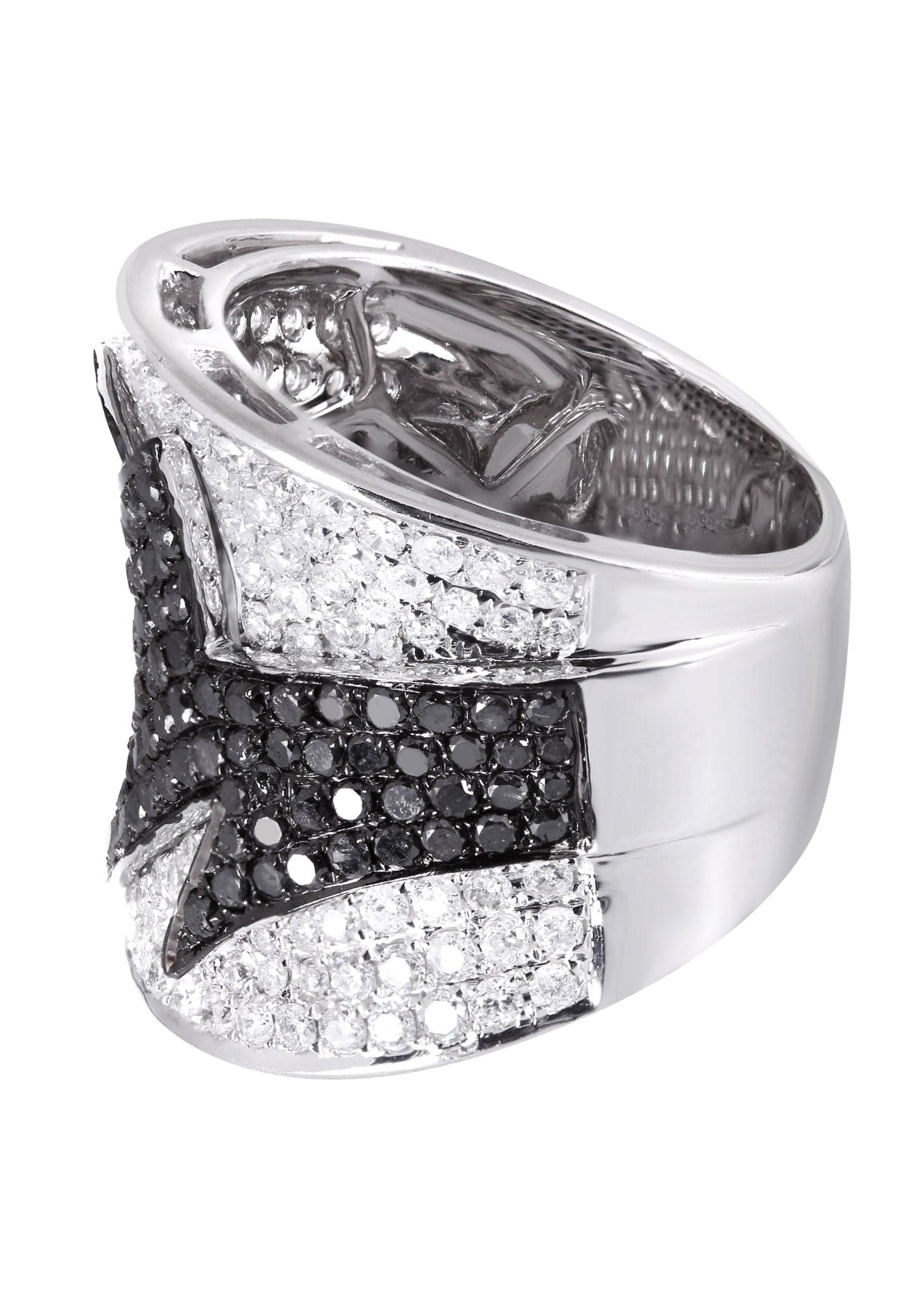 14K Ladies Black Diamond Cocktail Ring | 3.47 Carats | 13.56 Grams - Image 2