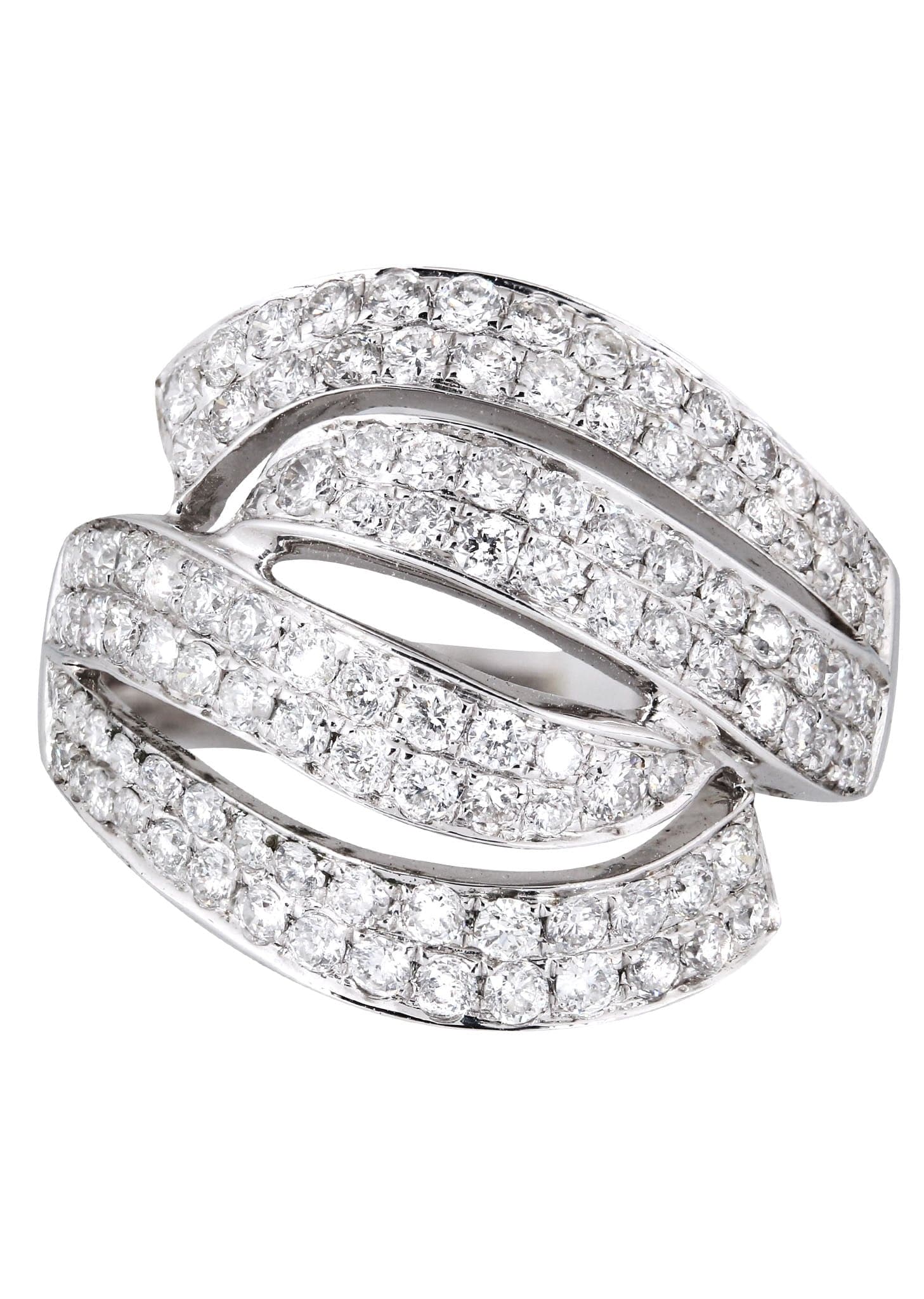 14K Ladies Diamond Cocktail Ring | 1.50 Carats | 5.29 Grams