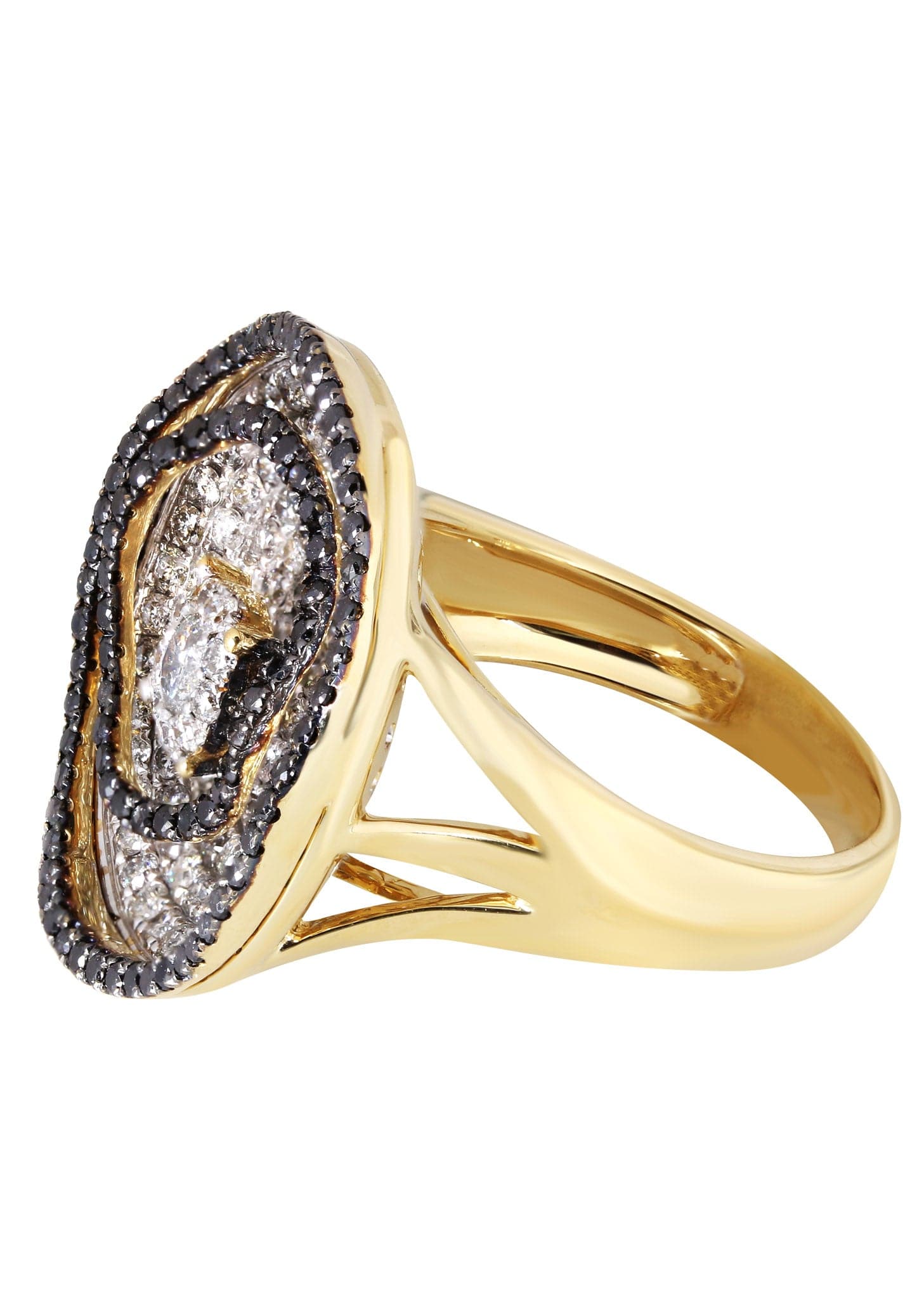 14K Ladies Black Diamond Cocktail Ring | 2.52 Carats | 10.81 Grams - Image 2