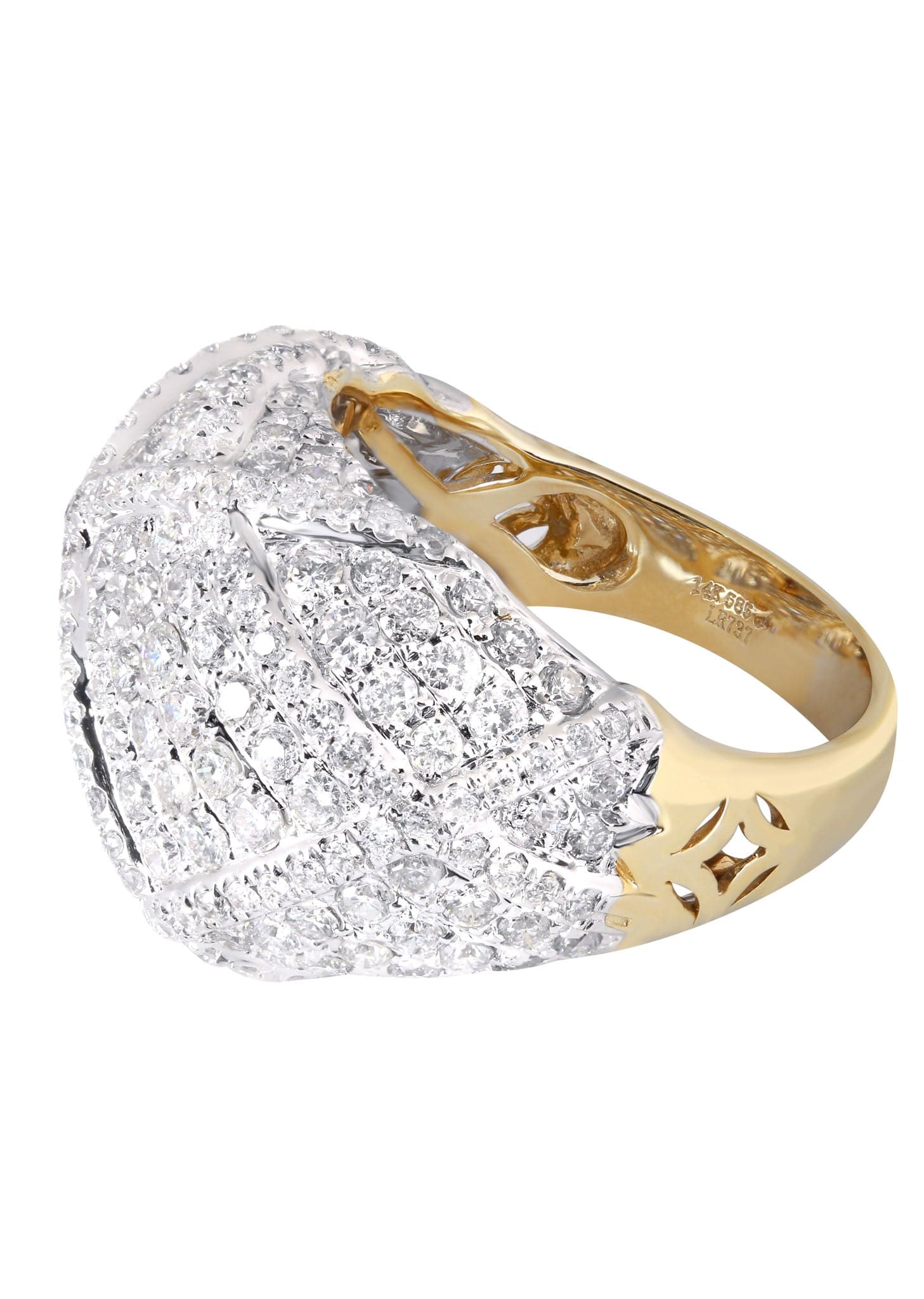 14K Ladies Diamond Cocktail Ring | 3.08 Carats | 10.25 Grams - Image 2