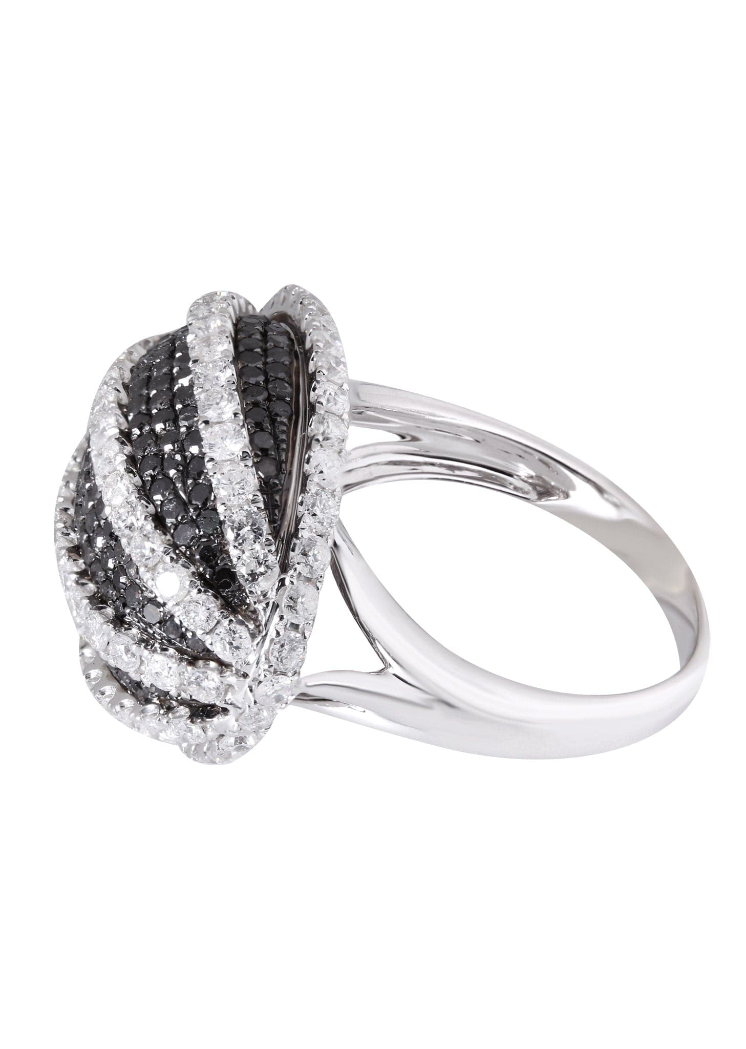 14K Ladies Black Diamond Cocktail Ring | 2.80 Carats | 8.4 Grams - Image 2