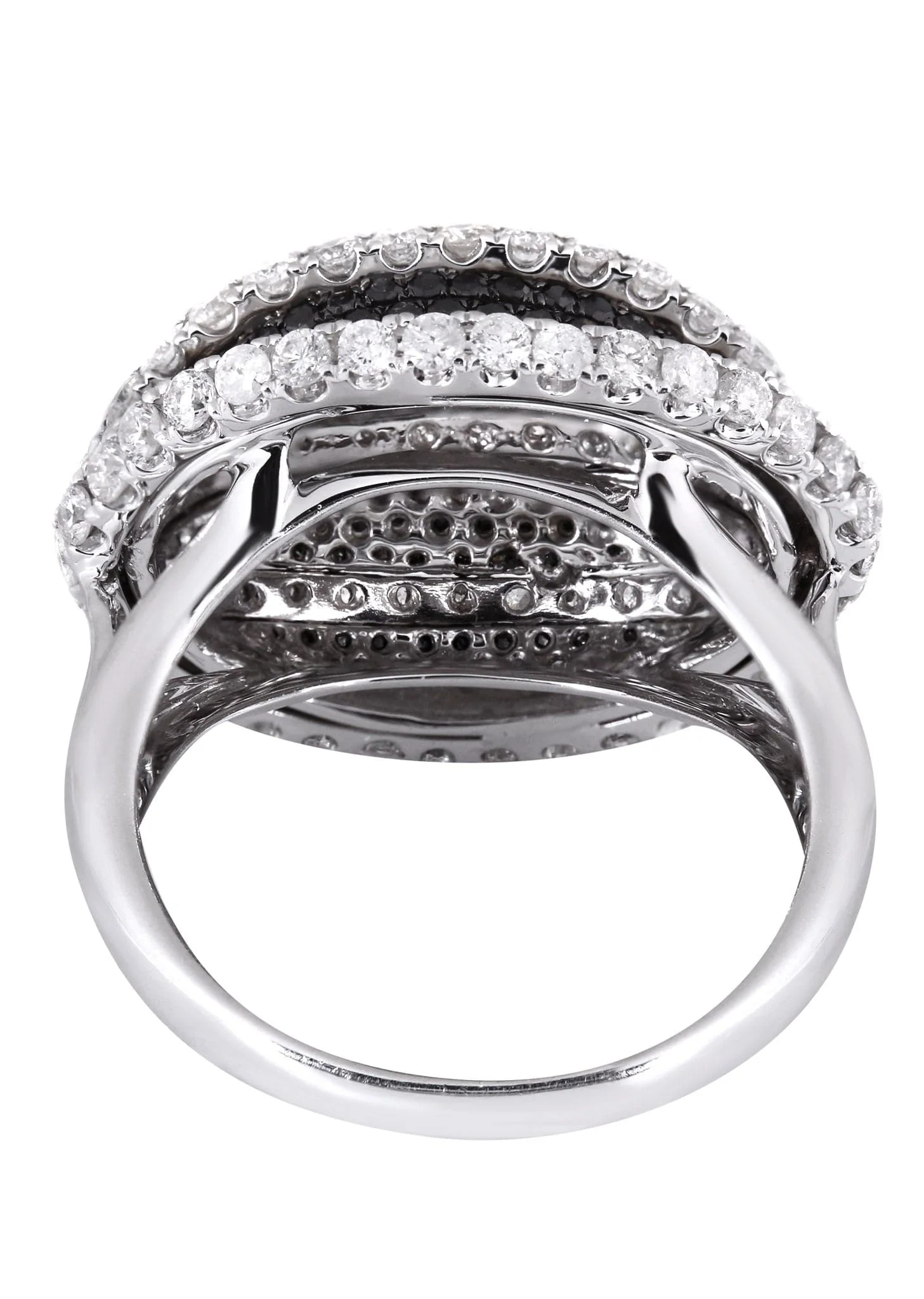 14K Ladies Black Diamond Cocktail Ring | 2.80 Carats | 8.4 Grams - Image 3