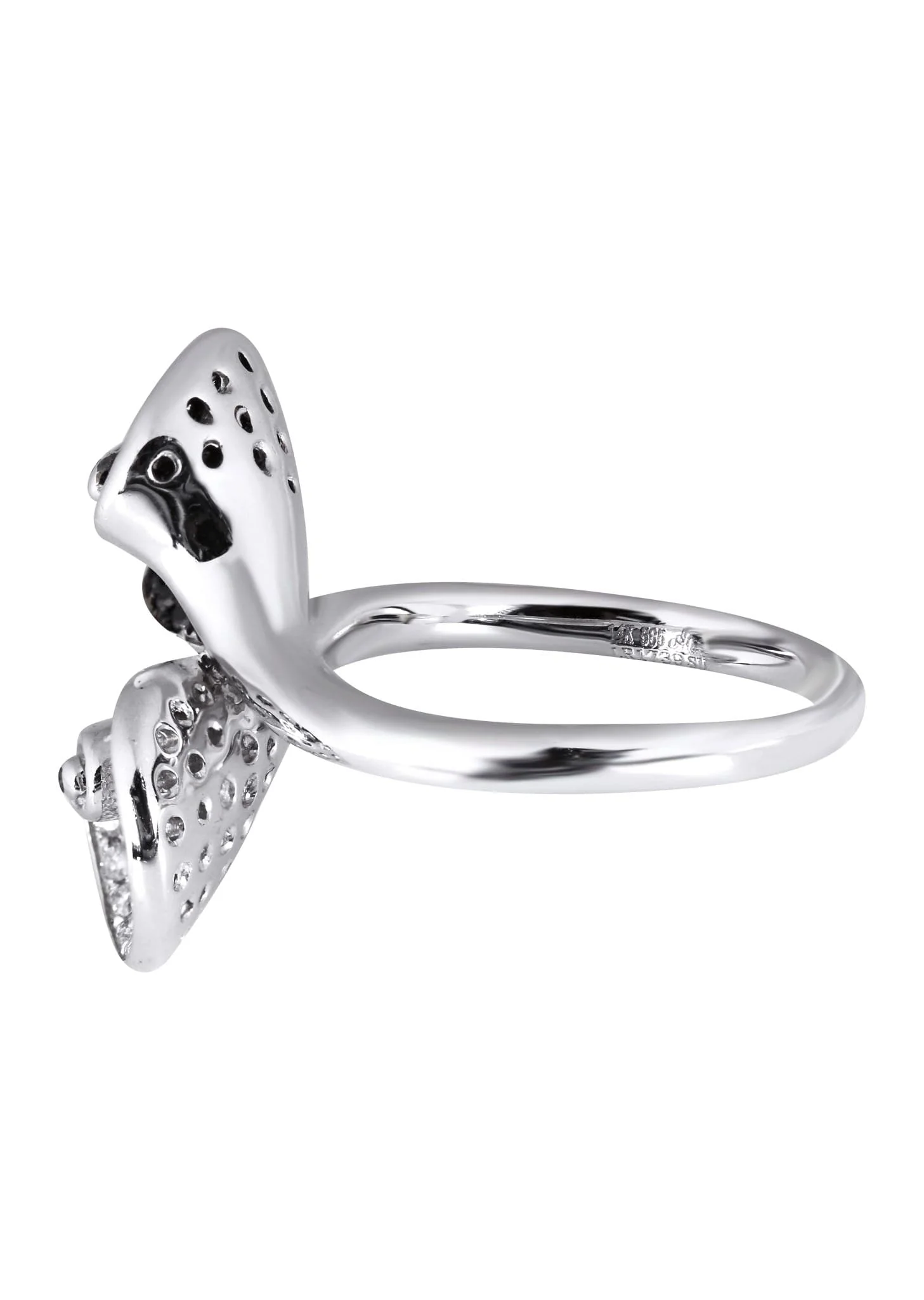 14K Ladies Black Diamond Cocktail Ring | 0.85 Carats | 7.25 Grams - Image 2