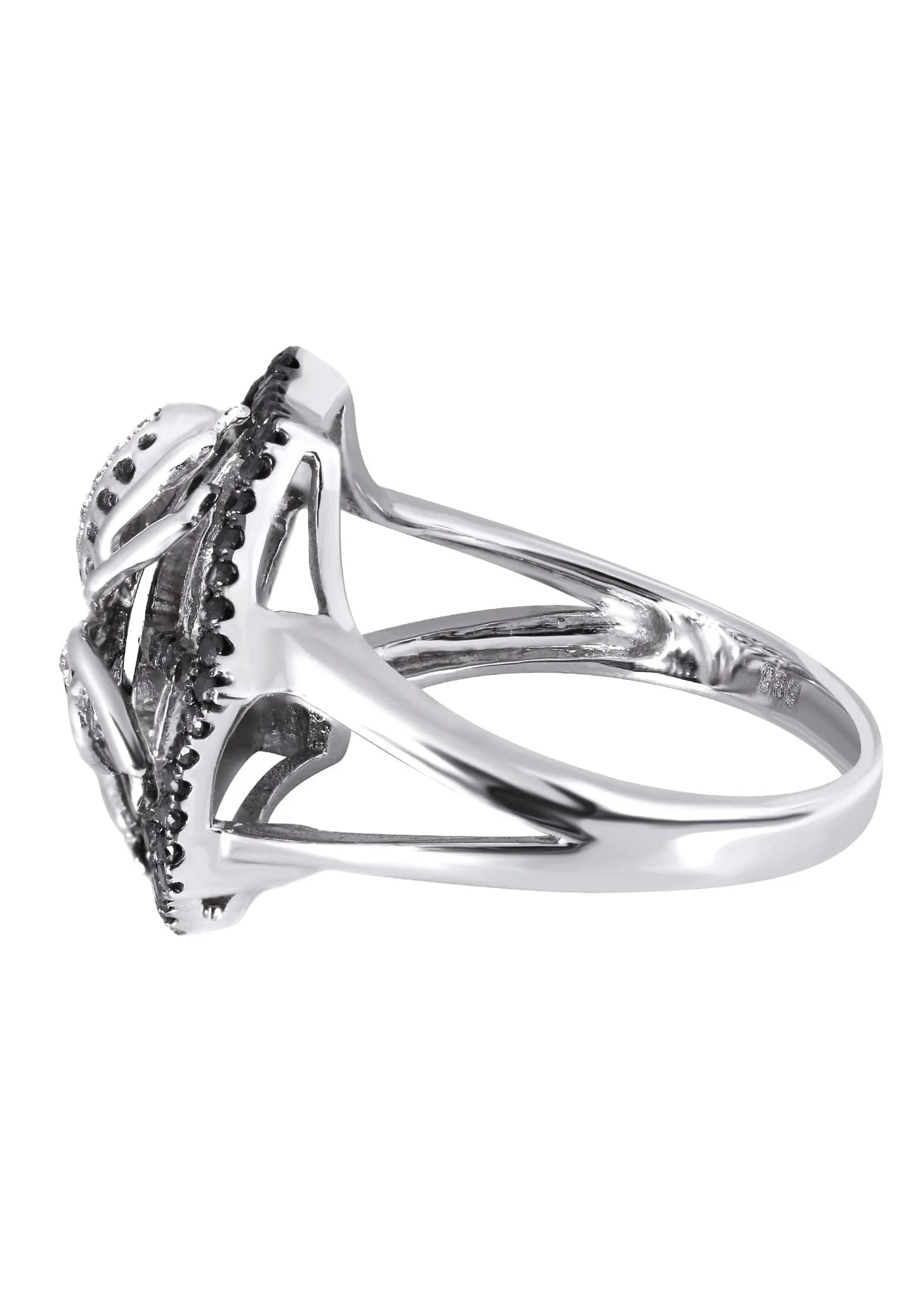 14K Ladies Black Diamond Cocktail Ring | 0.46 Carats | 6.03 Grams - Image 2
