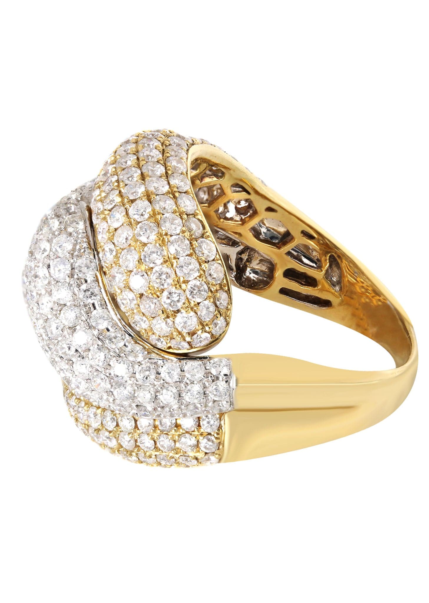14K Ladies Diamond Cocktail Ring | 5.18 Carats | 13.3 Grams - Image 2