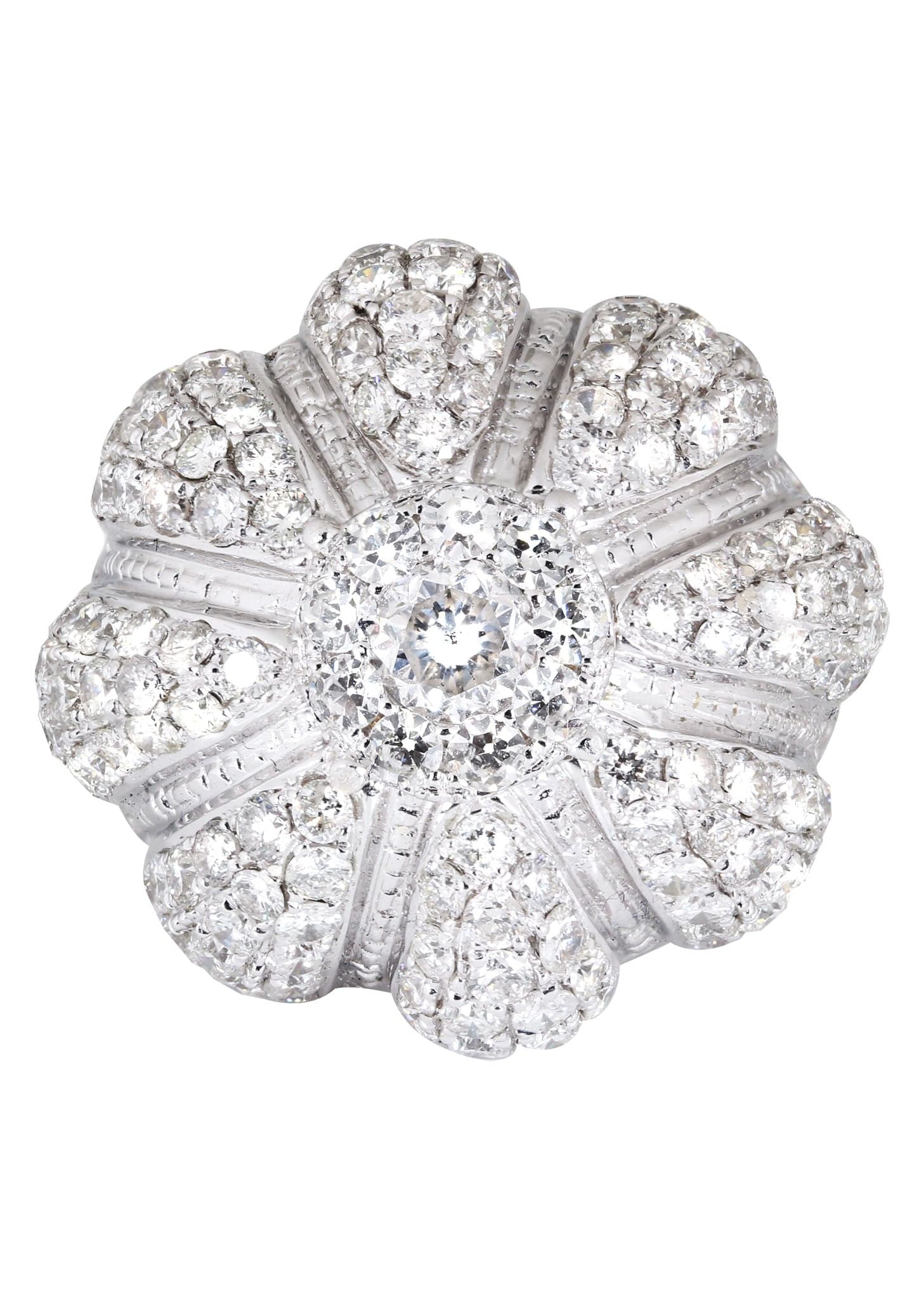 14K Ladies Diamond Cocktail Ring | 5.45 Carats | 16.81 Grams