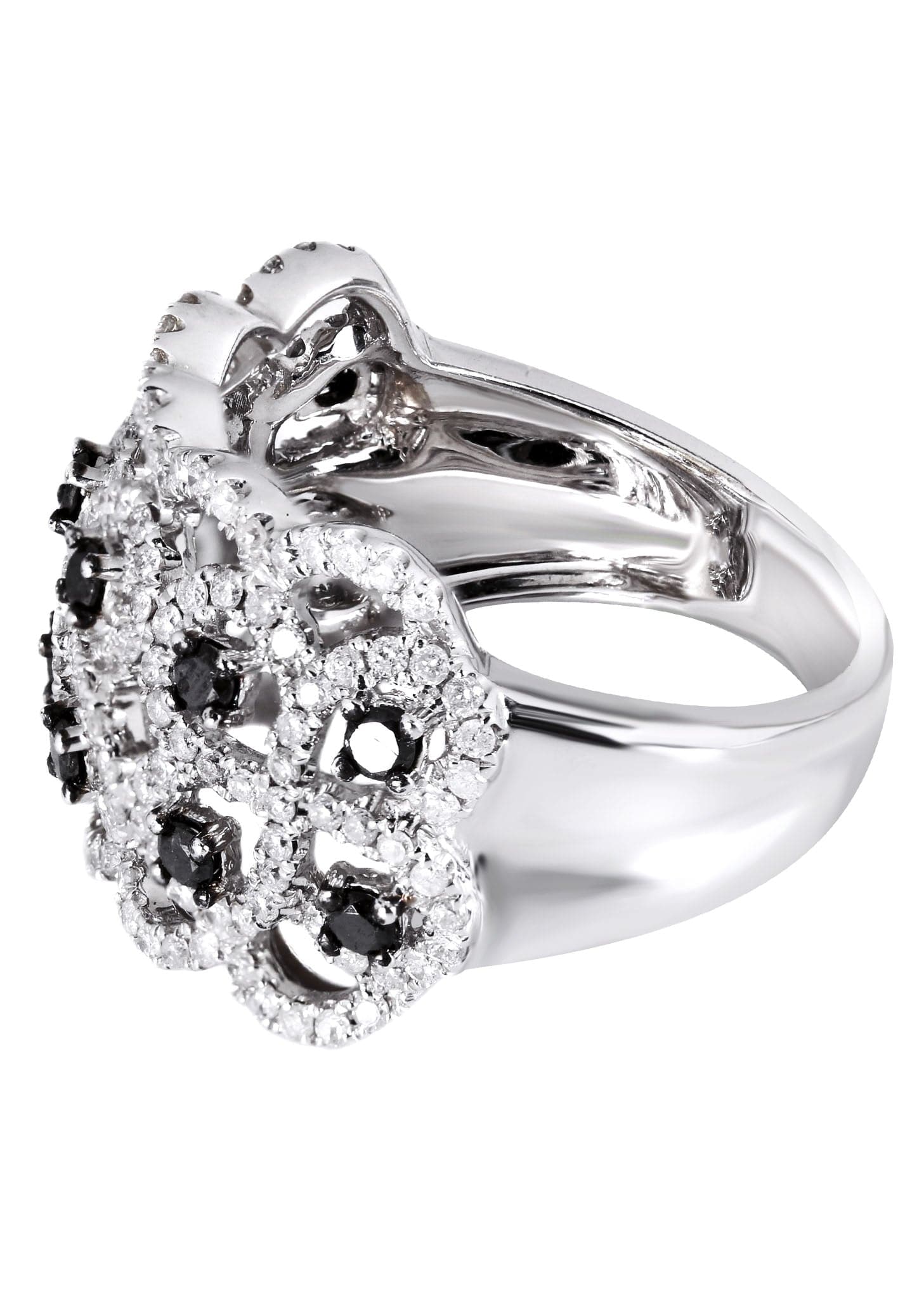 14K Ladies Black Diamond Cocktail Ring | 1.40 Carats | 7.36 Grams - Image 2