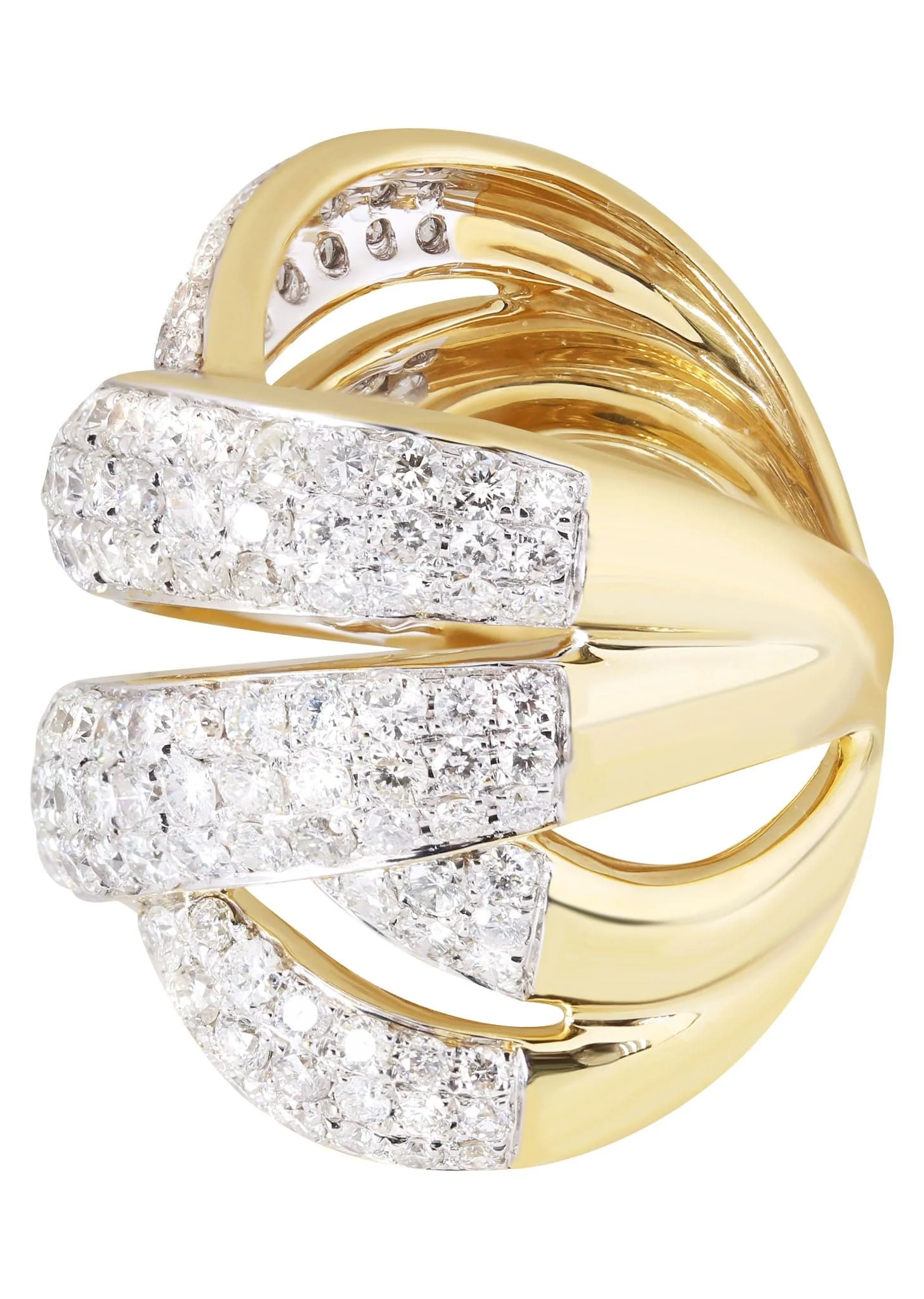 14K Ladies Diamond Cocktail Ring | 4.74 Carats | 16.04 Grams - Image 2