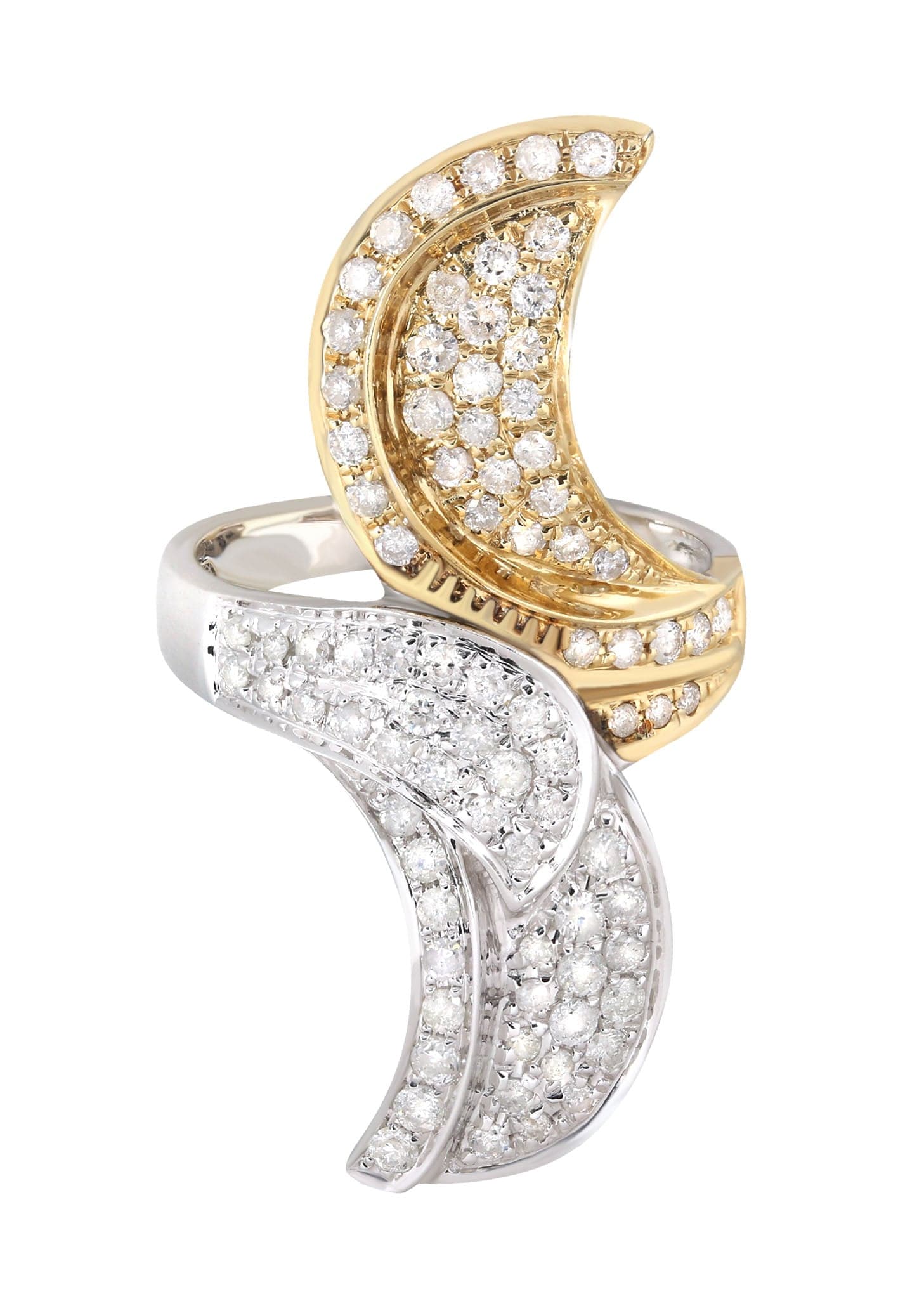 14K Ladies Diamond Cocktail Ring | 1.18 Carats | 6.33 Grams