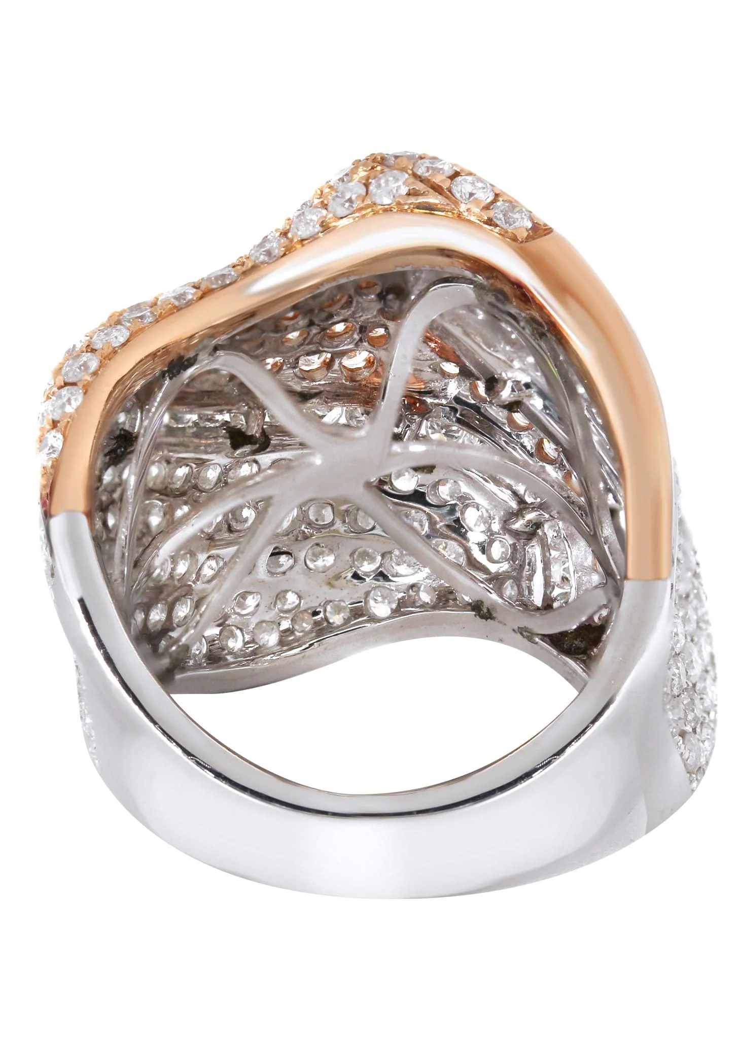 14K Ladies Diamond Cocktail Ring | 4.46 Carats | 13.46 Grams - Image 3