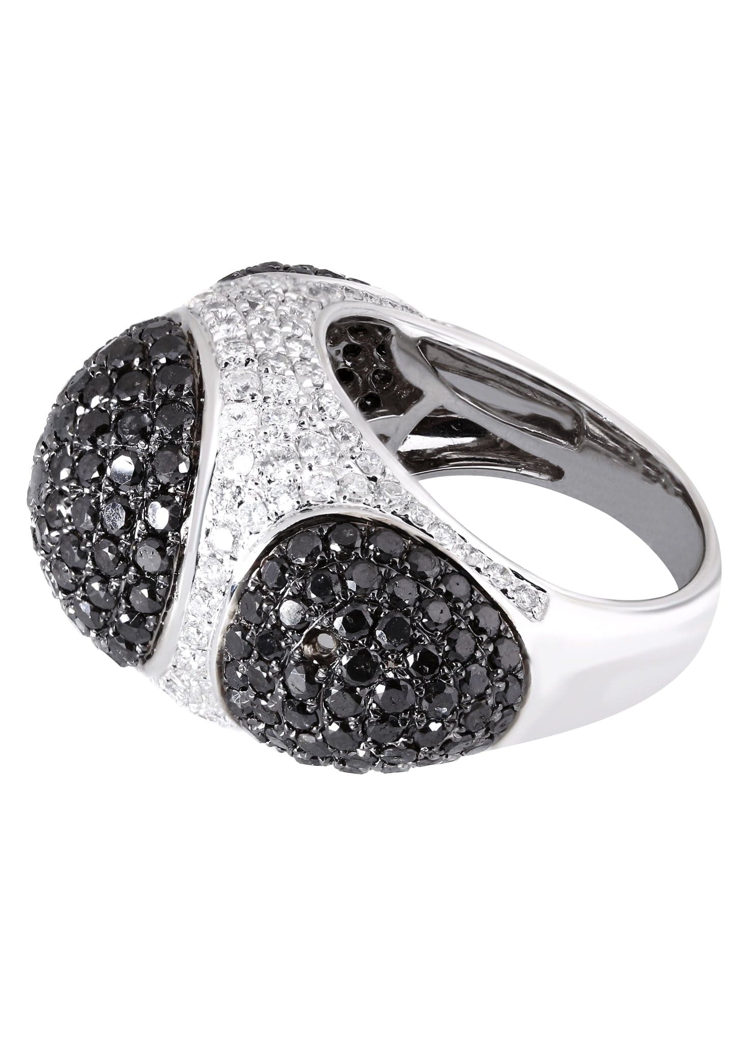 14K Ladies Black Diamond Cocktail Ring | 5.45 Carats | 15.74 Grams - Image 2