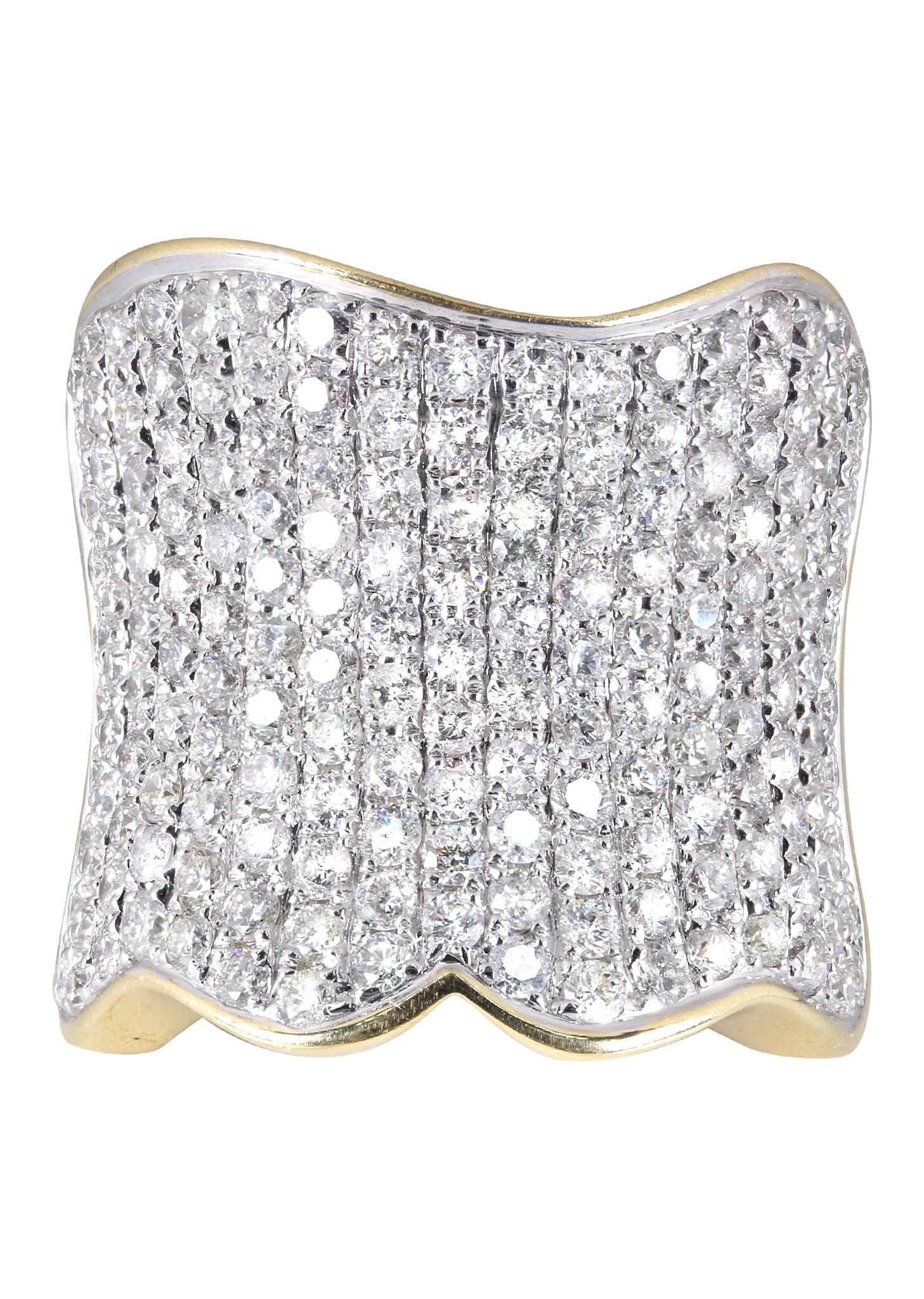 14K Ladies Diamond Cocktail Ring | 4.30 Carats | 16.69 Grams