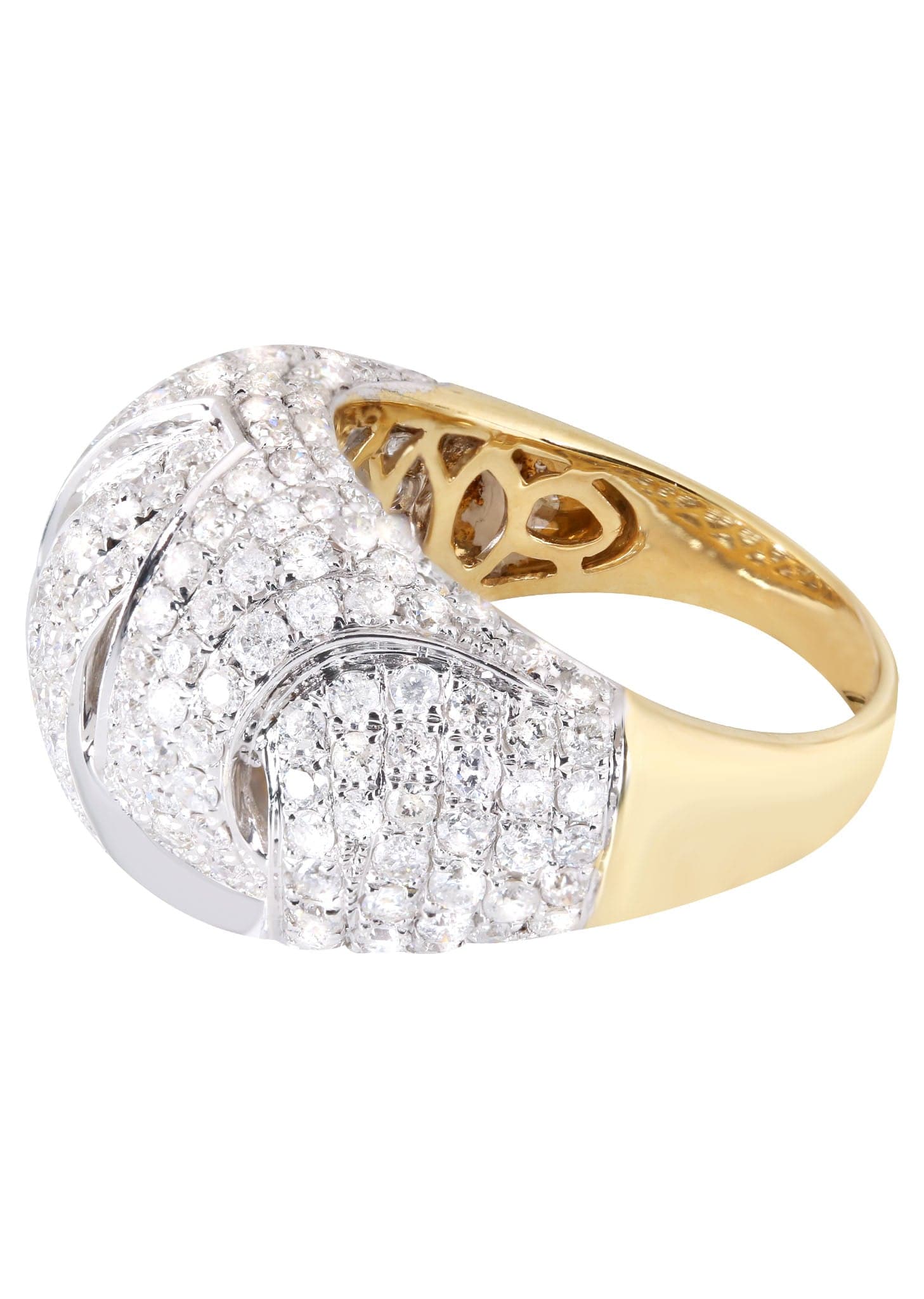 14K Ladies Diamond Cocktail Ring | 3.36 Carats | 8.02 Grams - Image 2