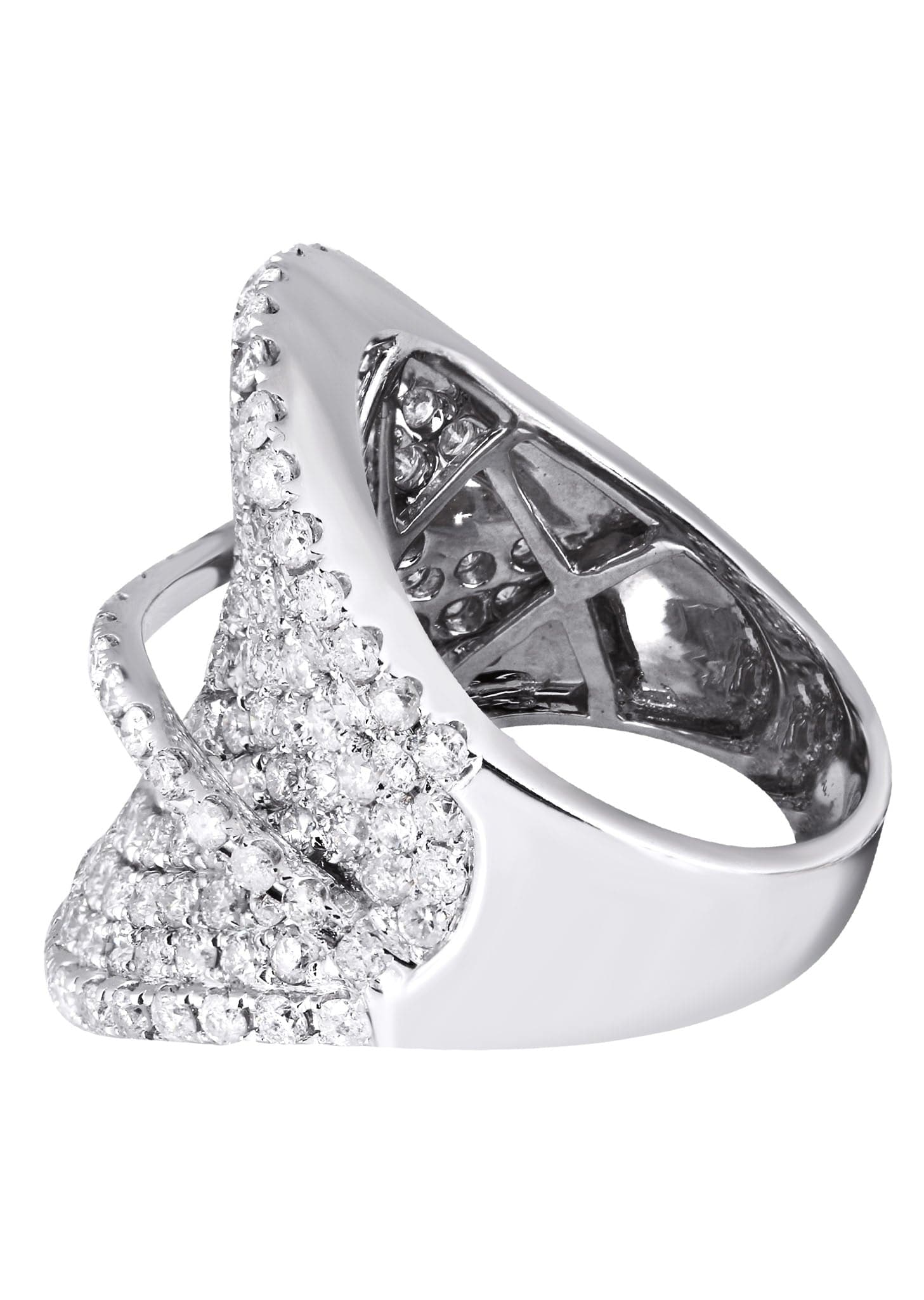 14K Ladies Diamond Cocktail Ring | 3.75 Carats | 11.24 Grams - Image 2
