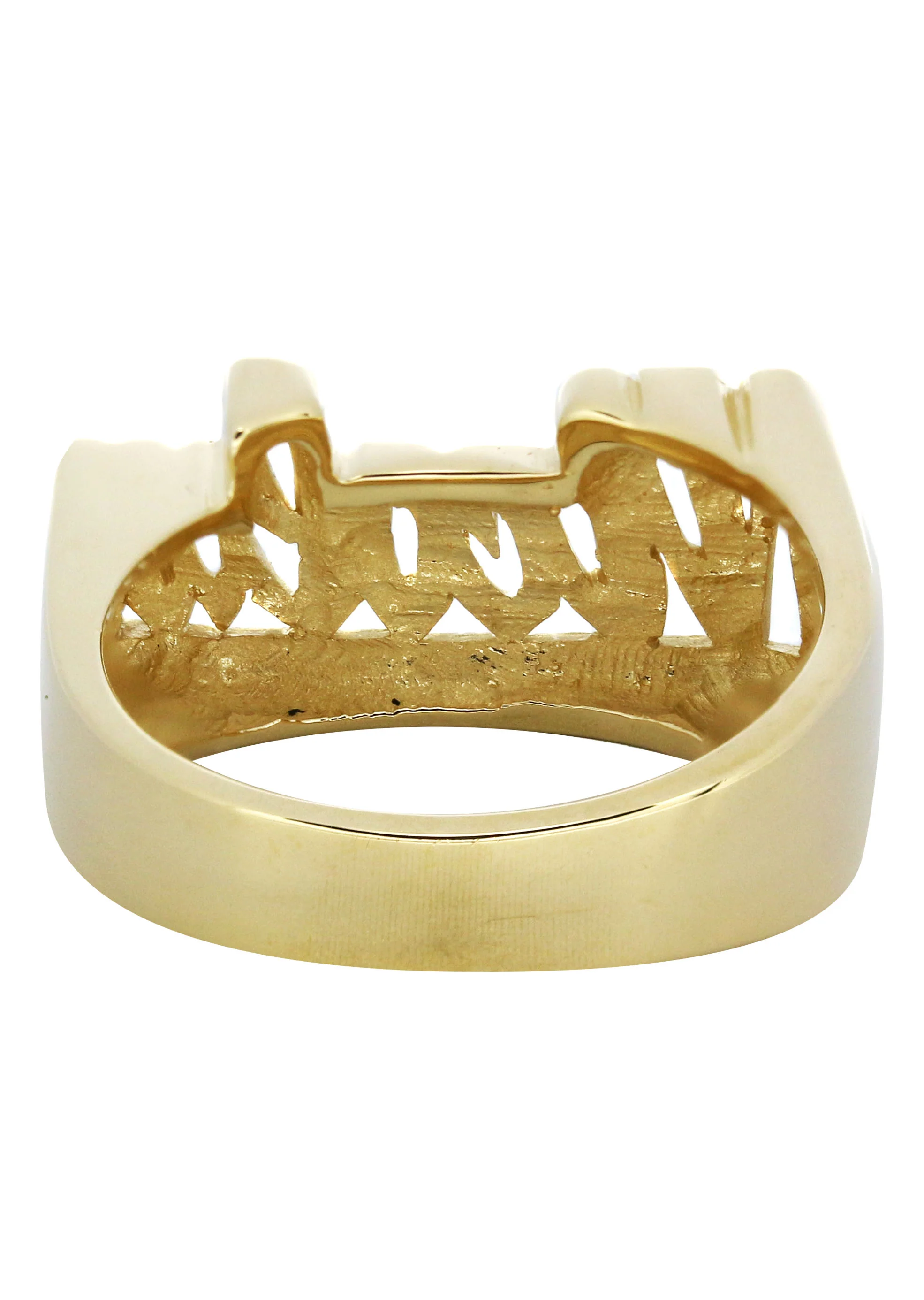 14K Script Gold Name Ring | Appx. 8.4 Grams - Image 3