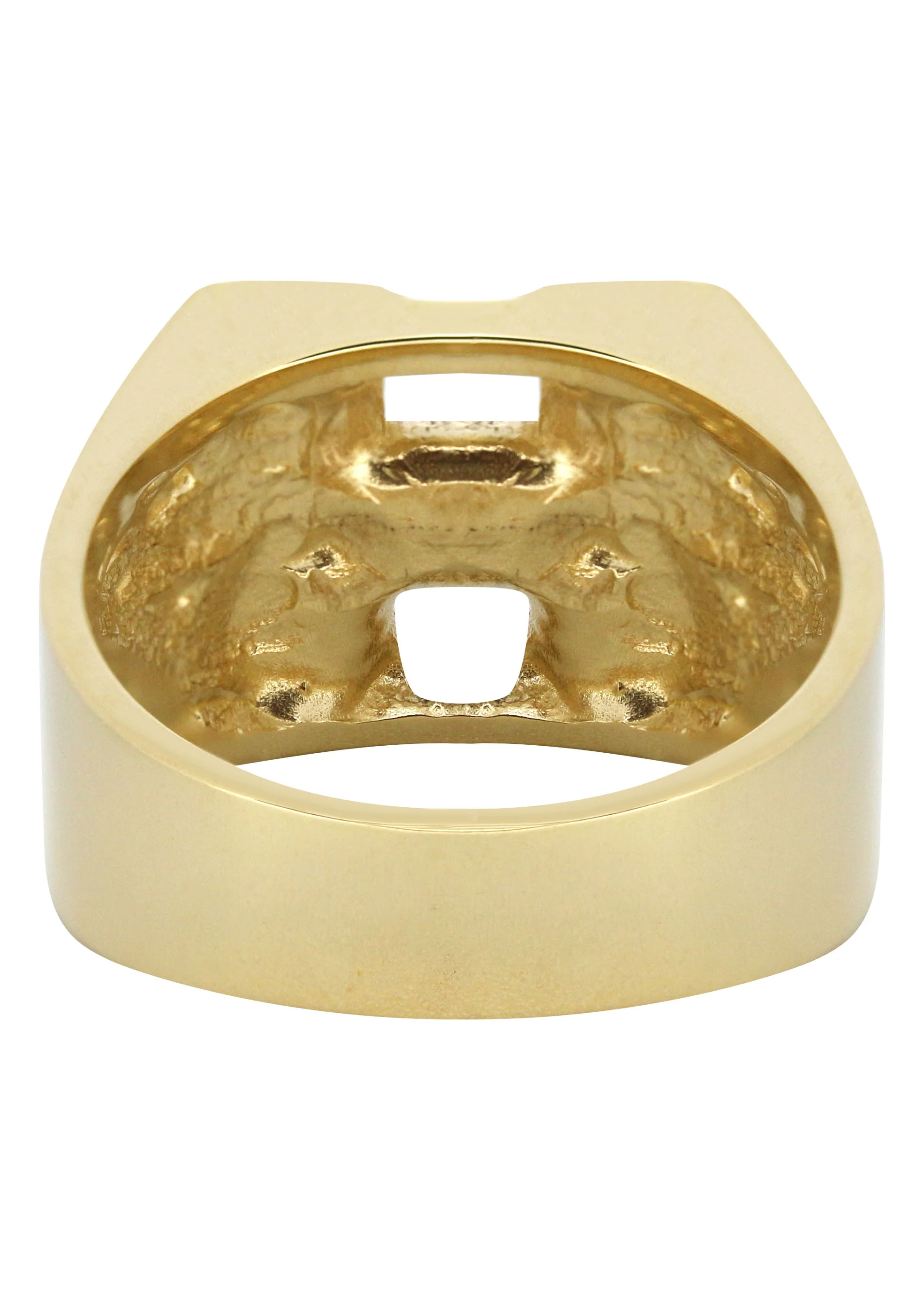 14K Gold Initial Name Ring | Style #107 - Image 3
