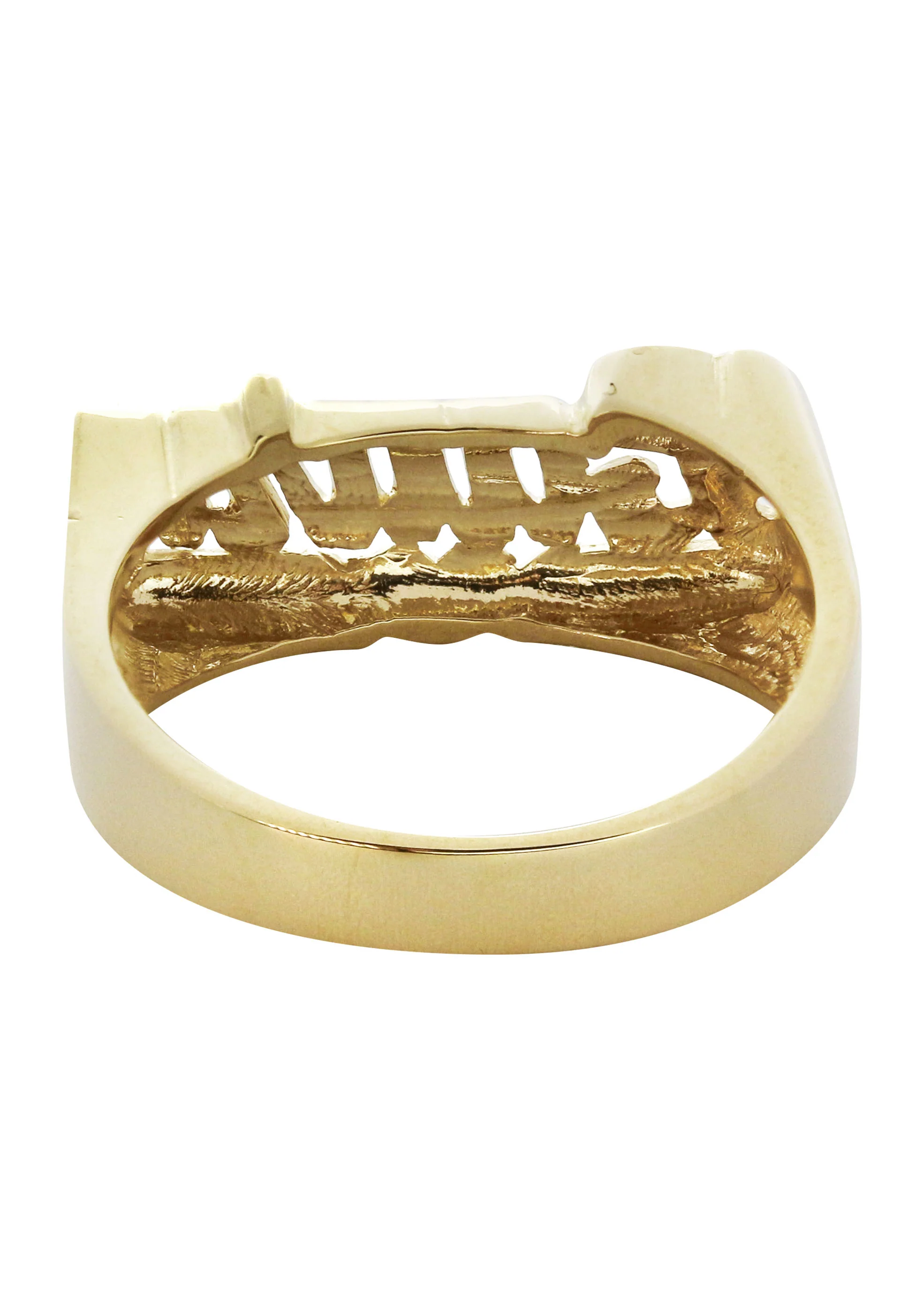 14K Script Gold Name Ring | Appx. 3.8 Grams - Image 3