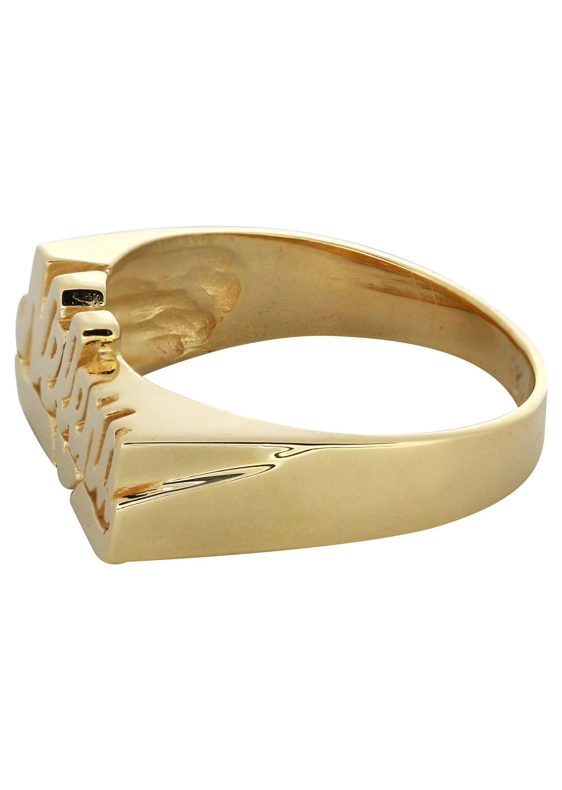 14K Script Gold Name Ring | Appx. 5.5 Grams - Image 2