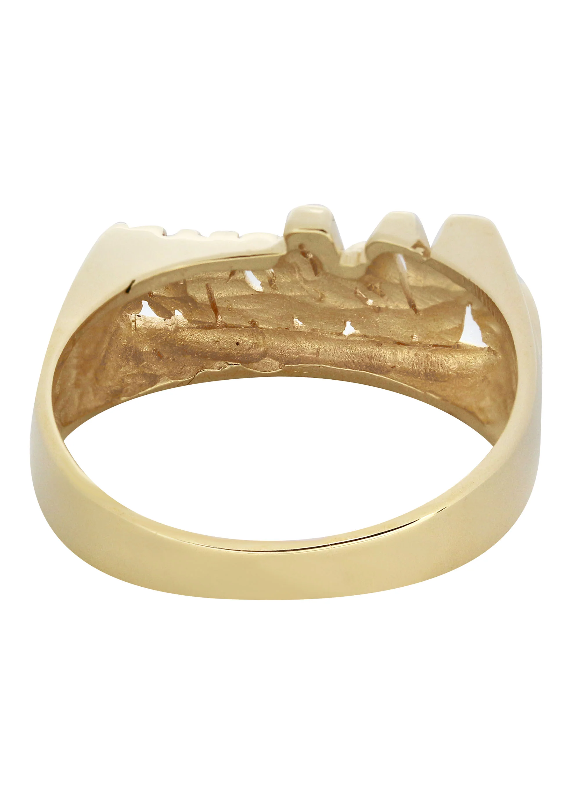 14K Script Gold Name Ring | Appx. 5.5 Grams - Image 3