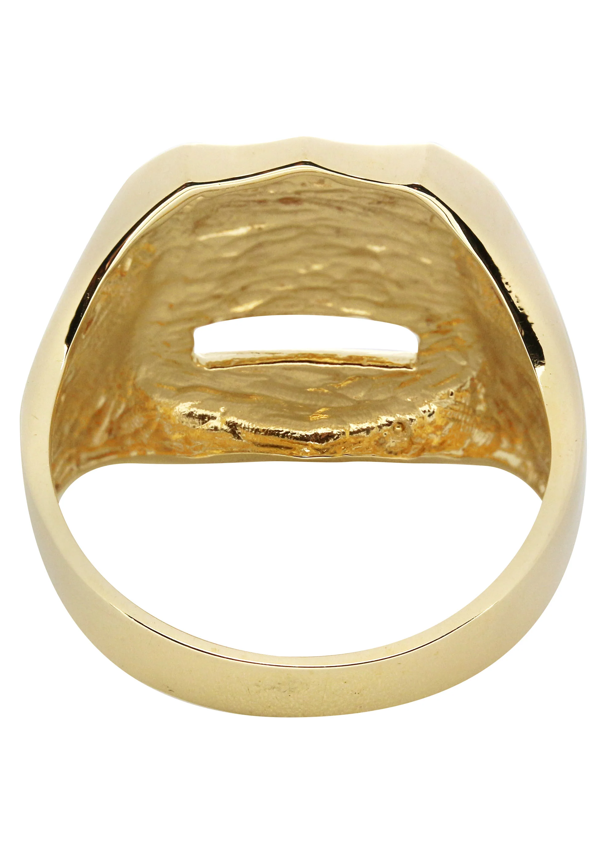 14K Gold Police Badge Name Ring | Appx. 10 Grams - Image 3