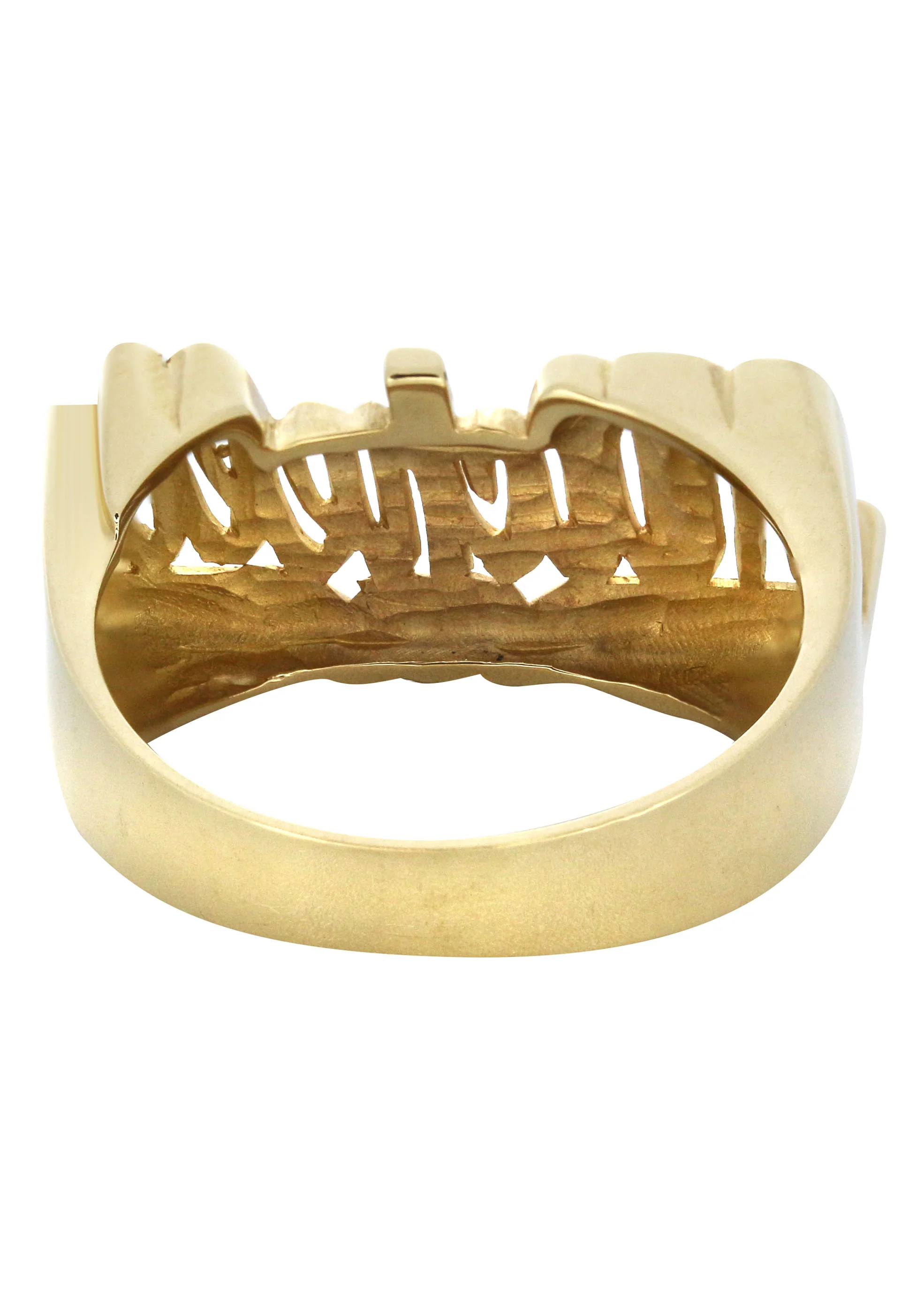 14K Cursive Gold Name Ring | Appx. 5.3 Grams - Image 3