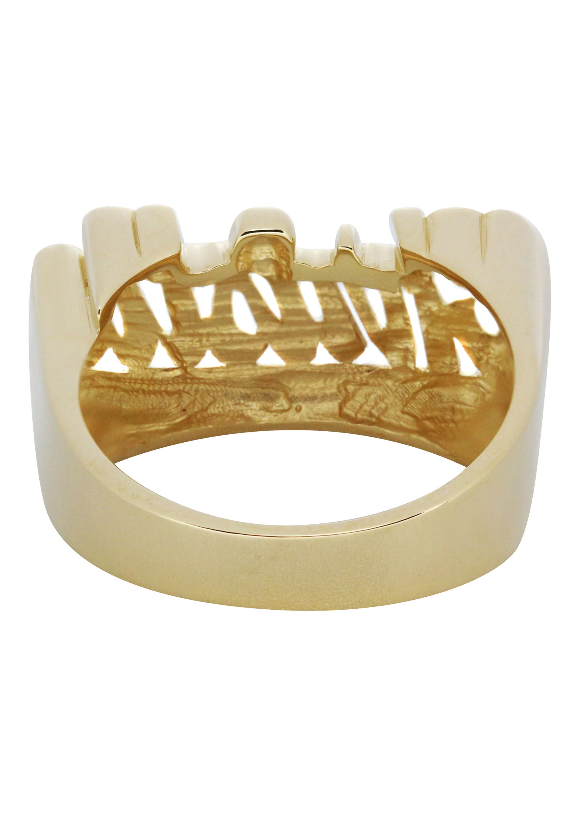 14K Cursive Gold Name Ring | Appx. 4.5 Grams - Image 3