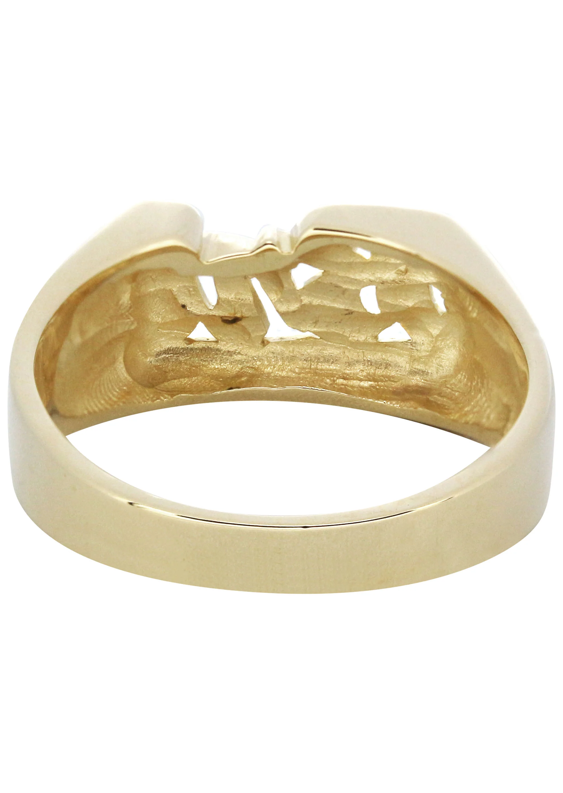 14K Initials Gold Name Ring | Appx. 4 Grams - Image 3