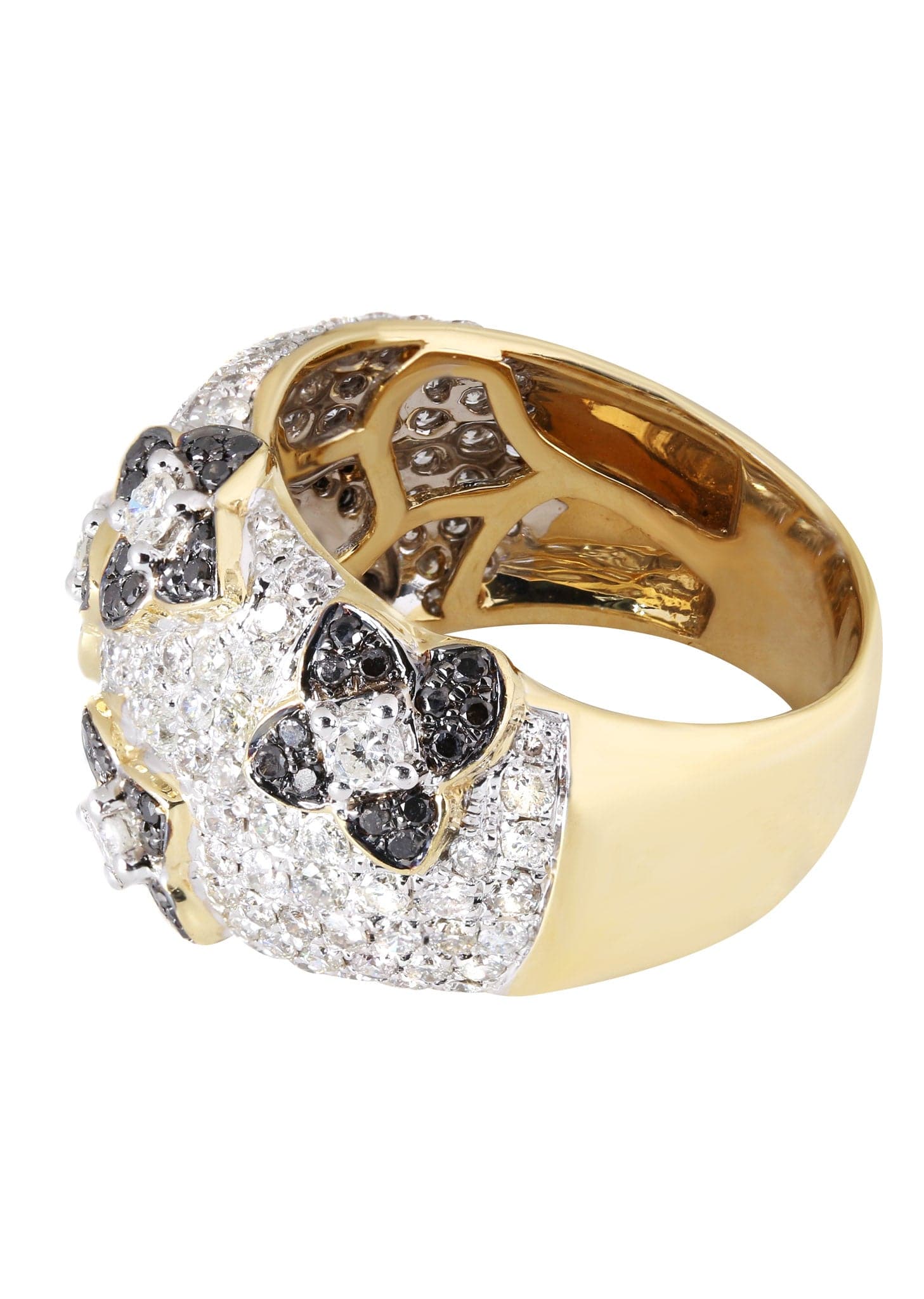 14K Ladies Black Diamond Cocktail Ring | 1.89 Carats | 10.85 Grams - Image 2