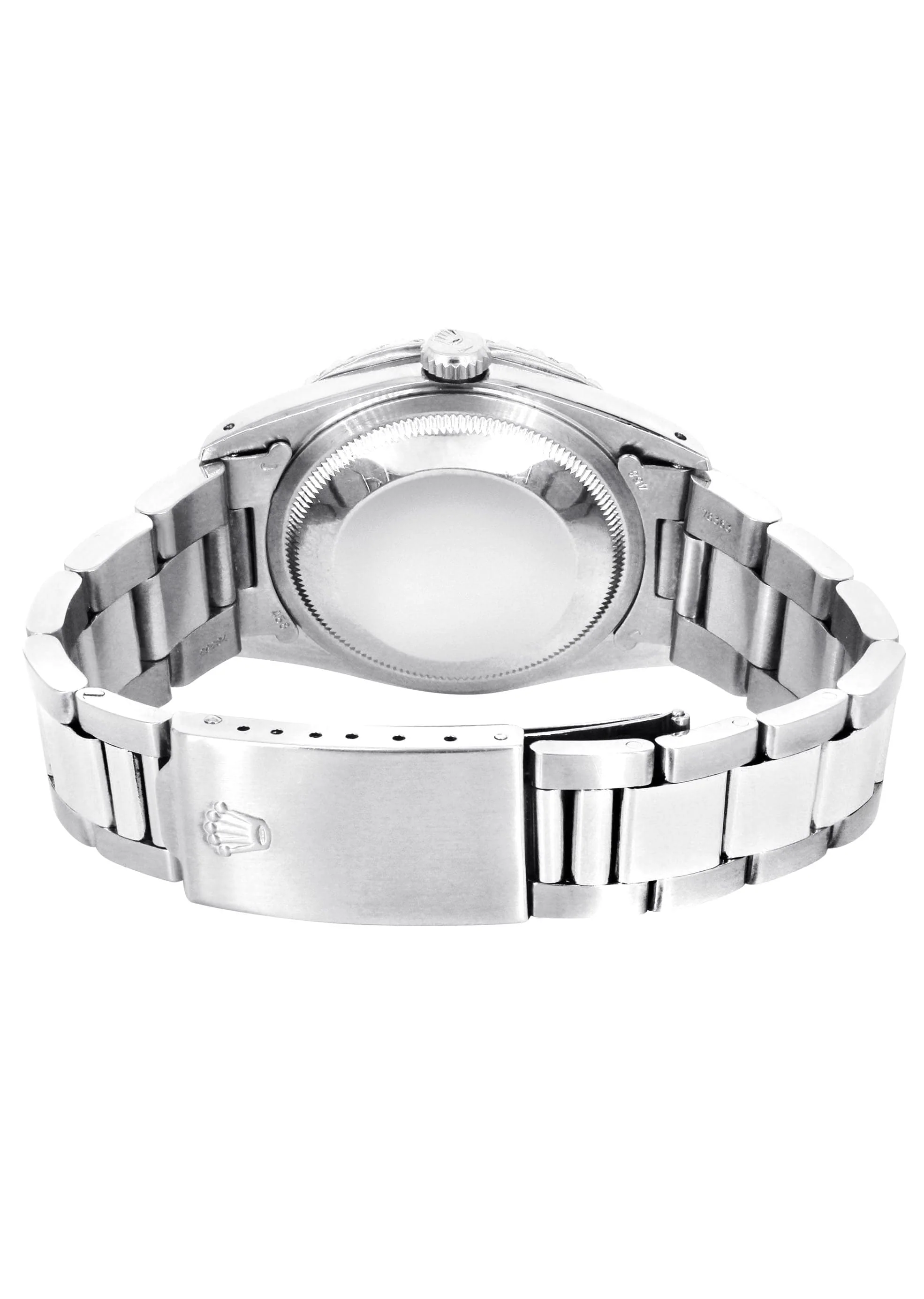 Diamond Mens Rolex Datejust Watch 16200 | 36Mm | Custom Erotic Dial | Oyster Band - Image 4
