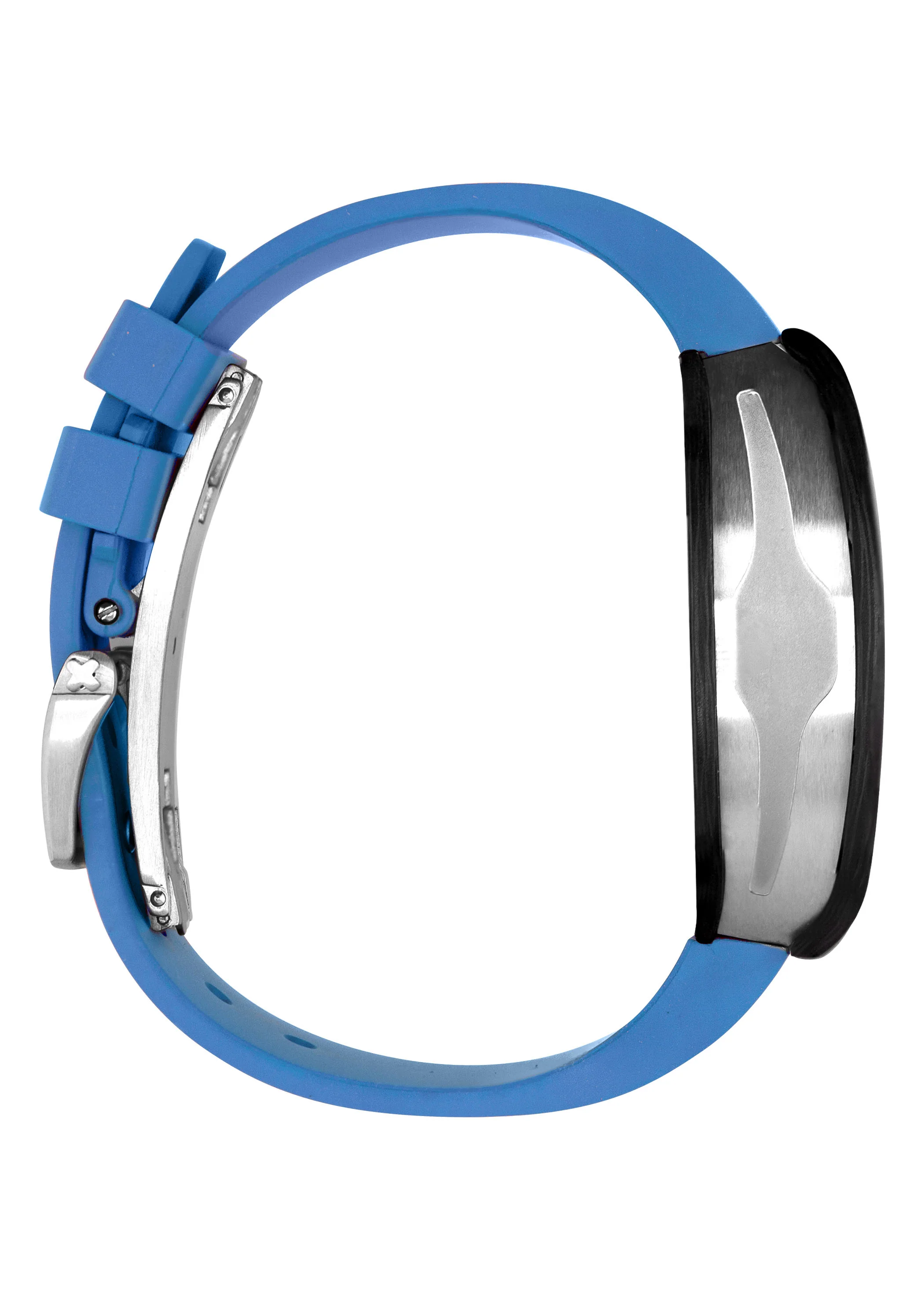 Frost NYC Mens Watch - Automatic Skeleton Carbon Fiber Sport Watch | FRST-01-CFS | Blue - Image 3