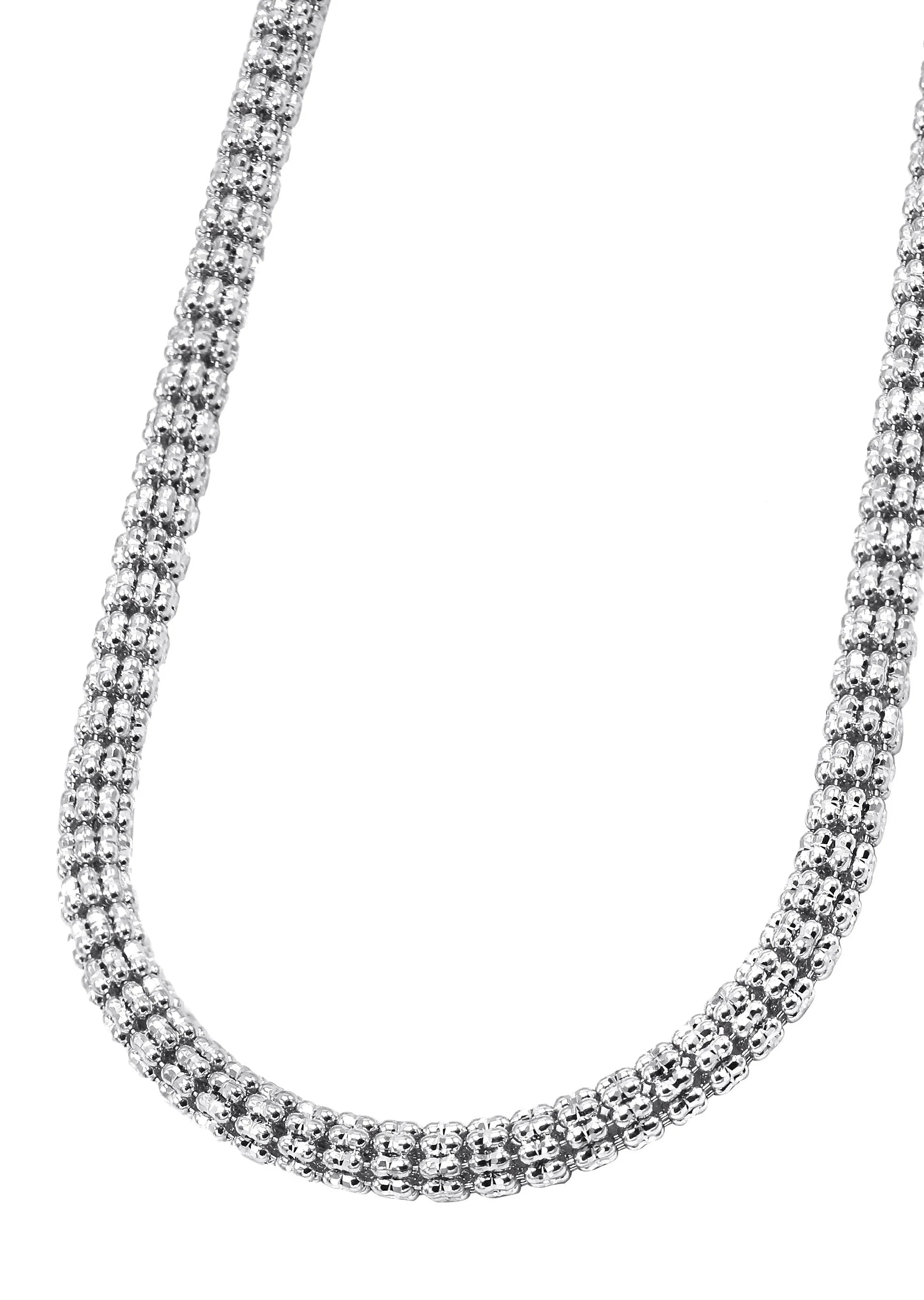 White Gold Chain - Mens Ice Chain 10K/14K White Gold