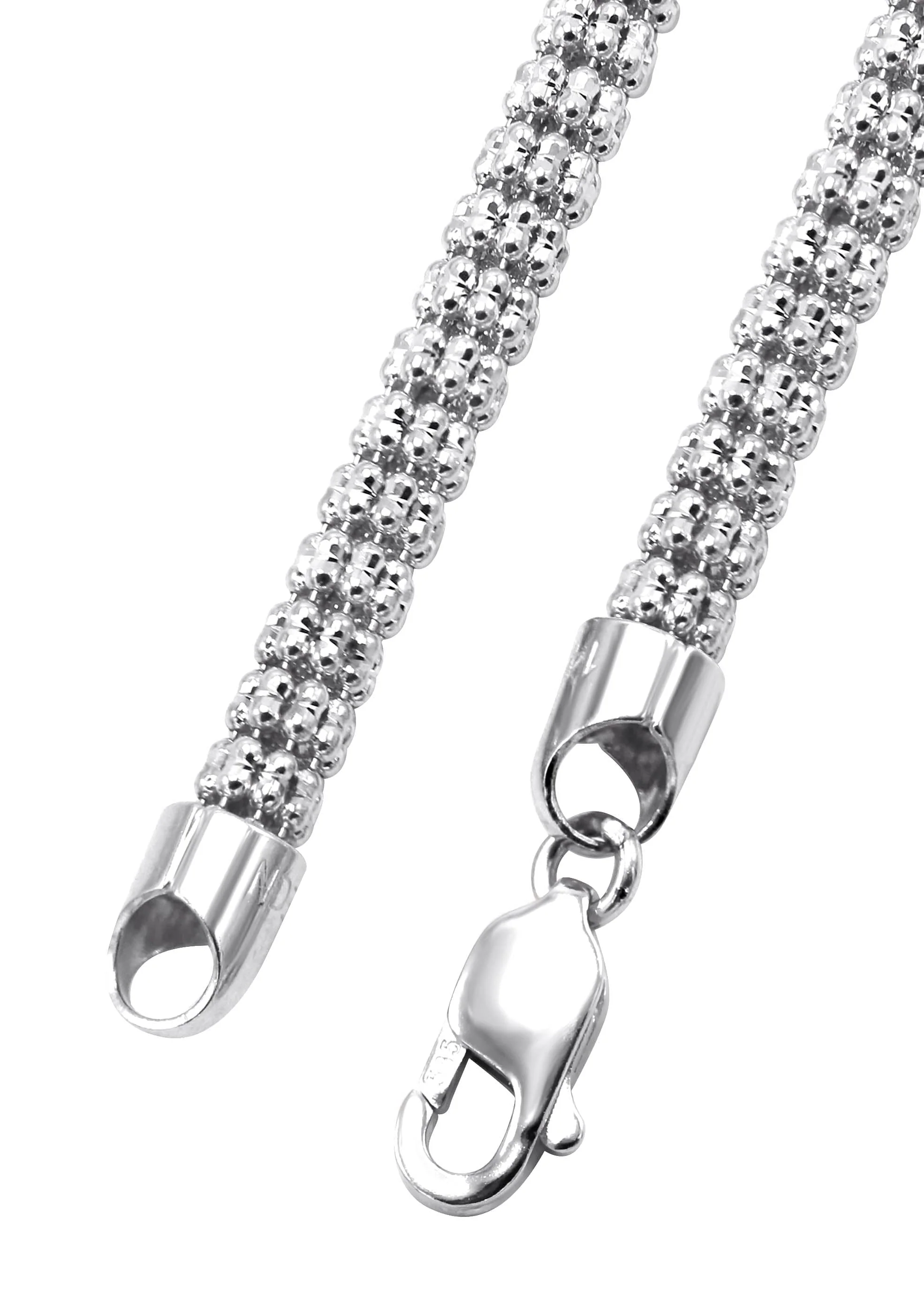 Mens Ice Chain 10K White Gold - Image 2