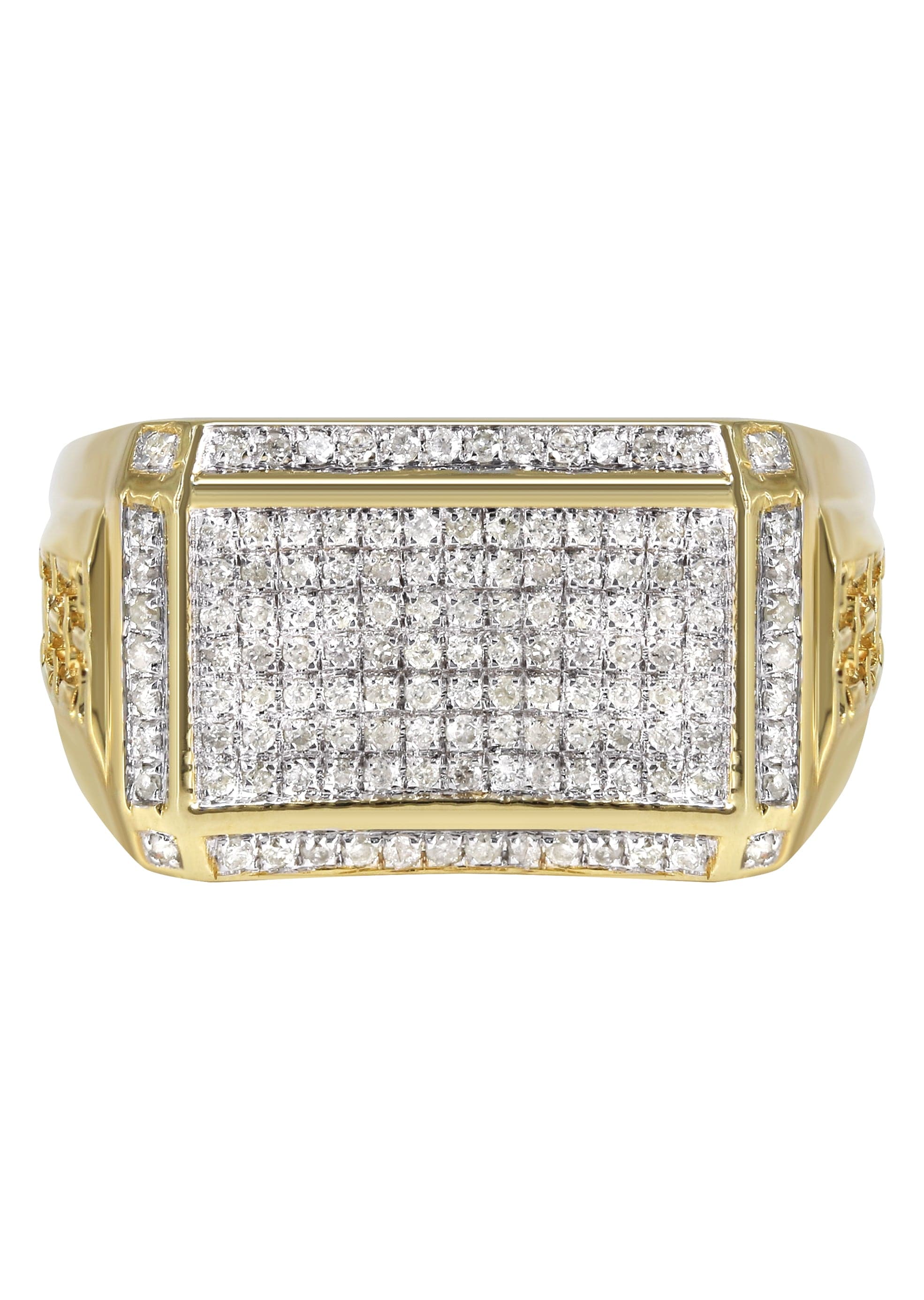 Mens  Diamond  Ring | 0.77 Carats | 7.5 Grams