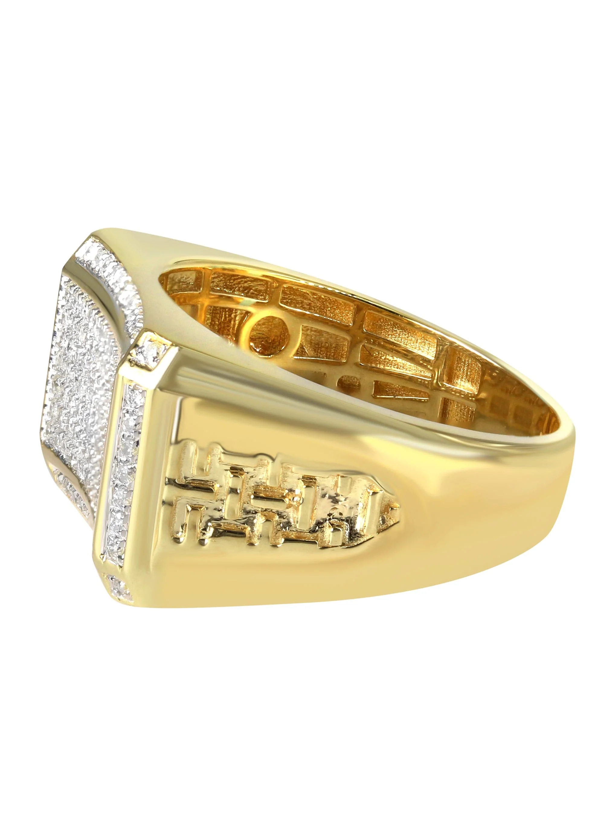 Mens  Diamond  Ring | 0.77 Carats | 7.5 Grams - Image 2