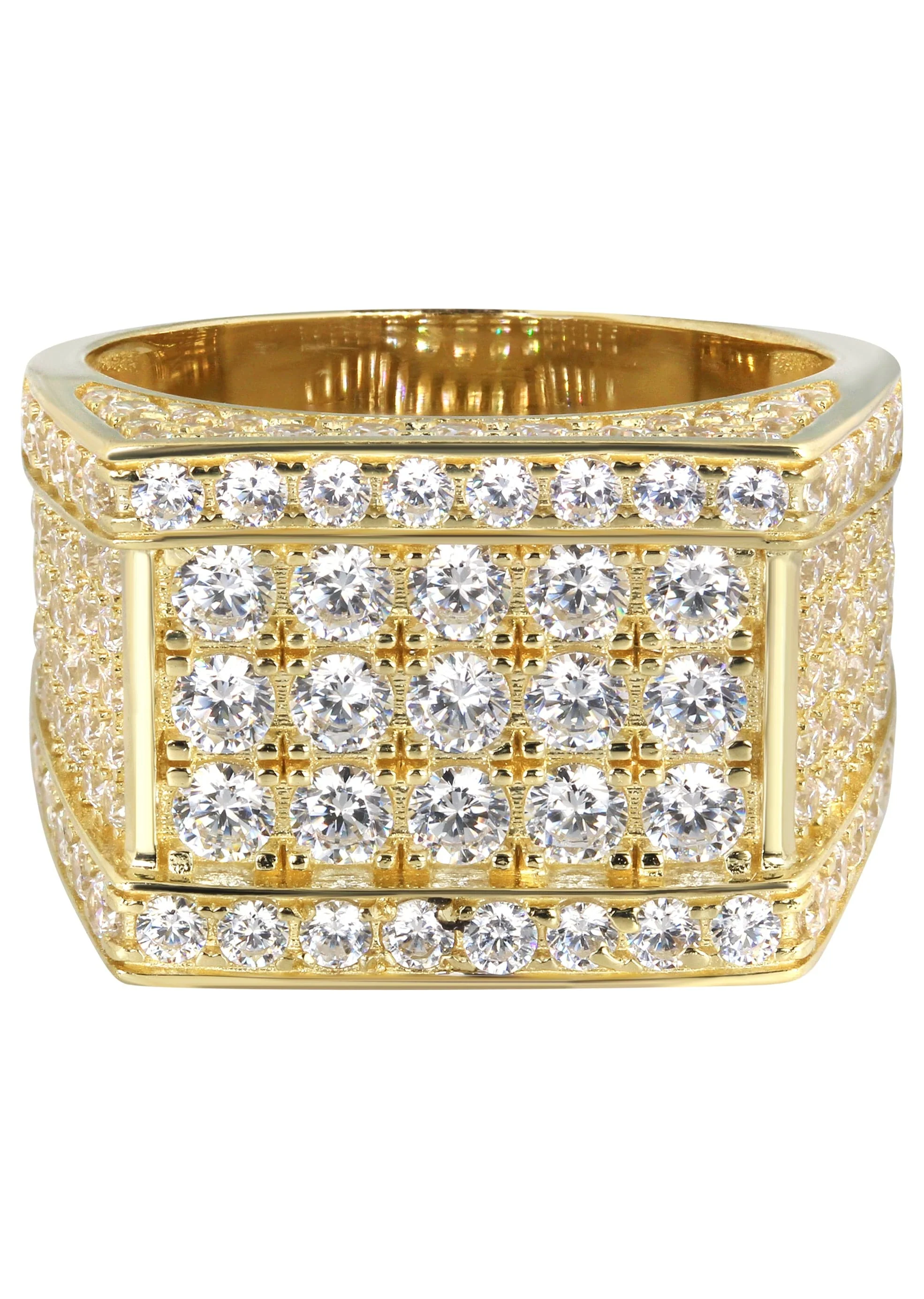 10K Gold Ring For Men - Mens Pinky Ring | 12.7 Grams