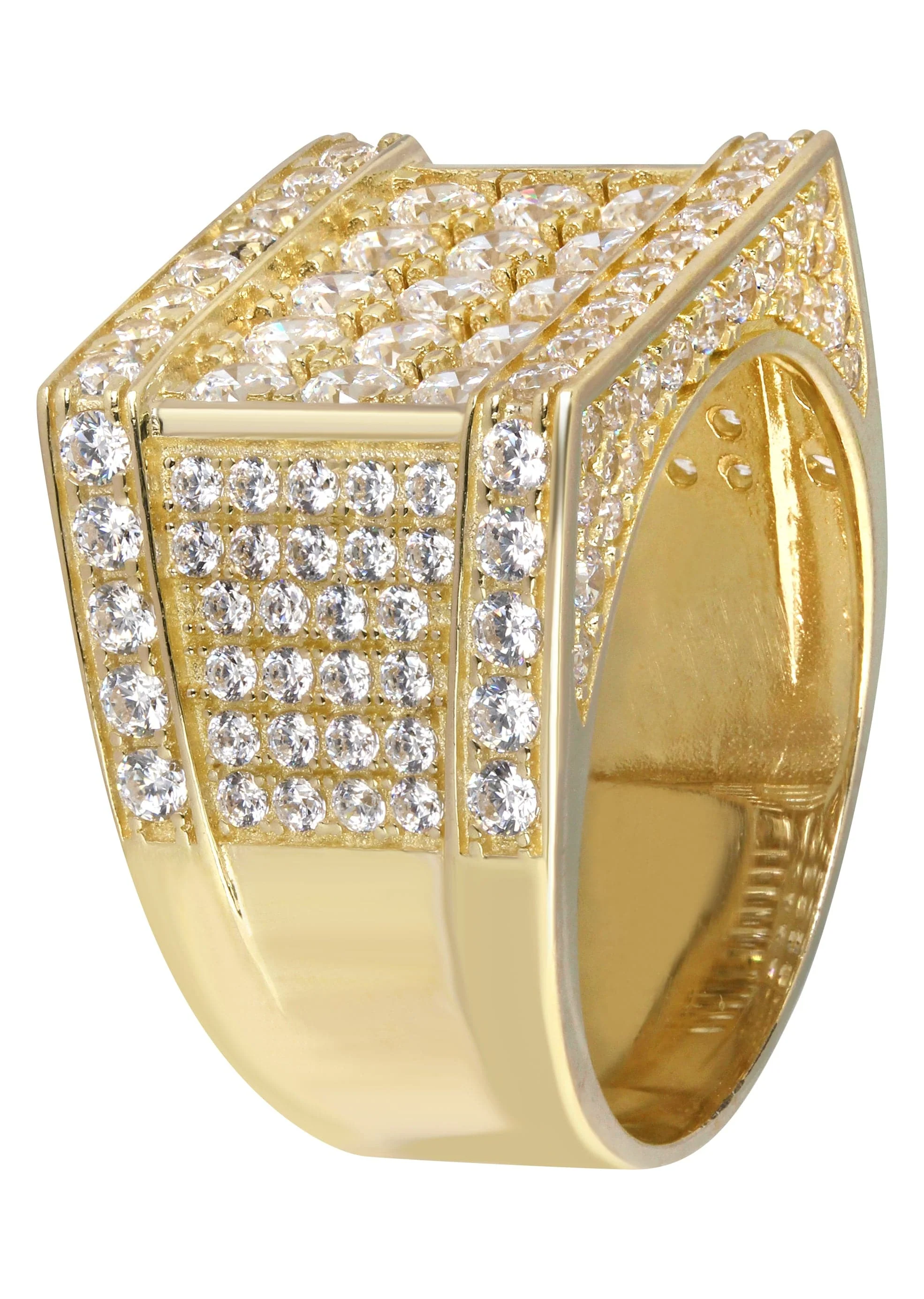 10K Gold Ring For Men - Mens Pinky Ring | 12.7 Grams - Image 2